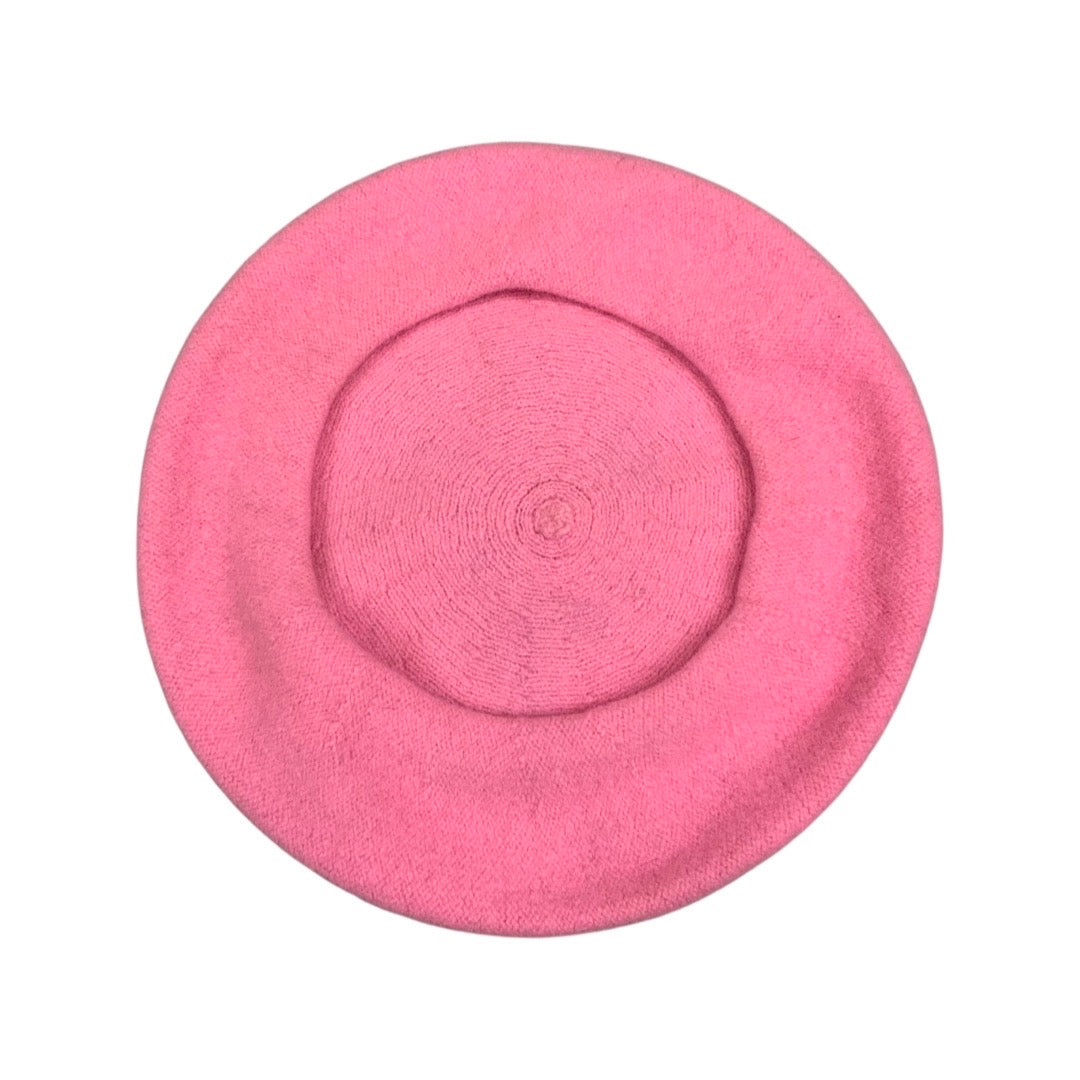 Vintage Bright Bubblegum Pink Beret