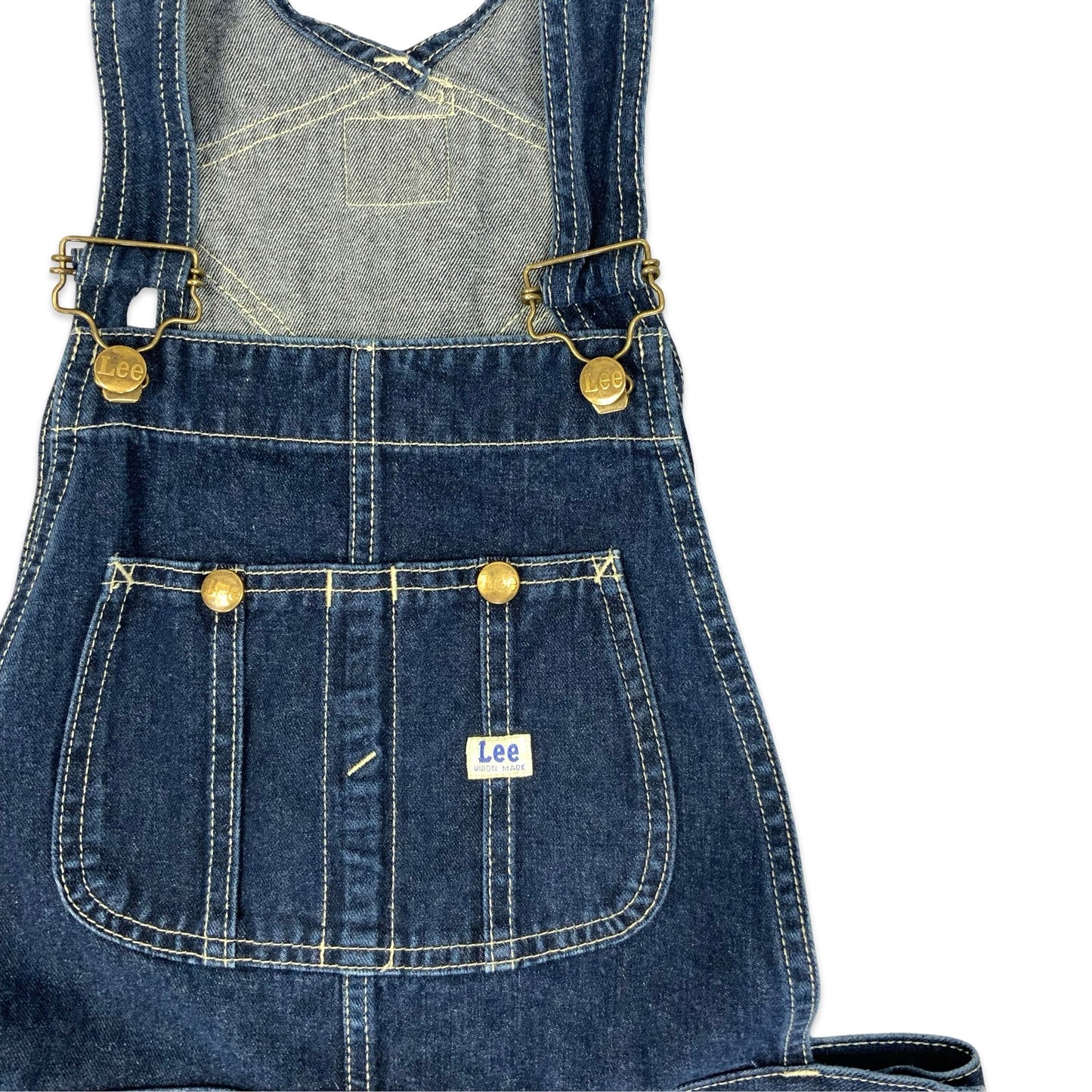 Vintage Lee Union Made Dungaree Minidress 12