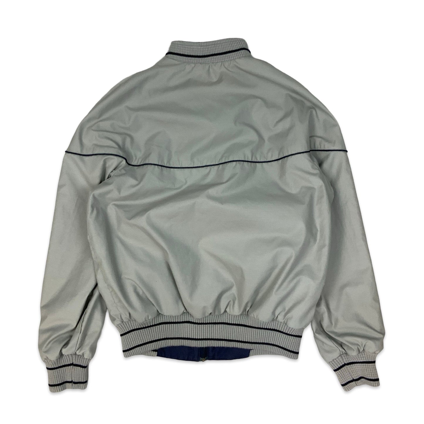 Vintage Fred Perry Navy / Grey Reversible Bomber Jacket M