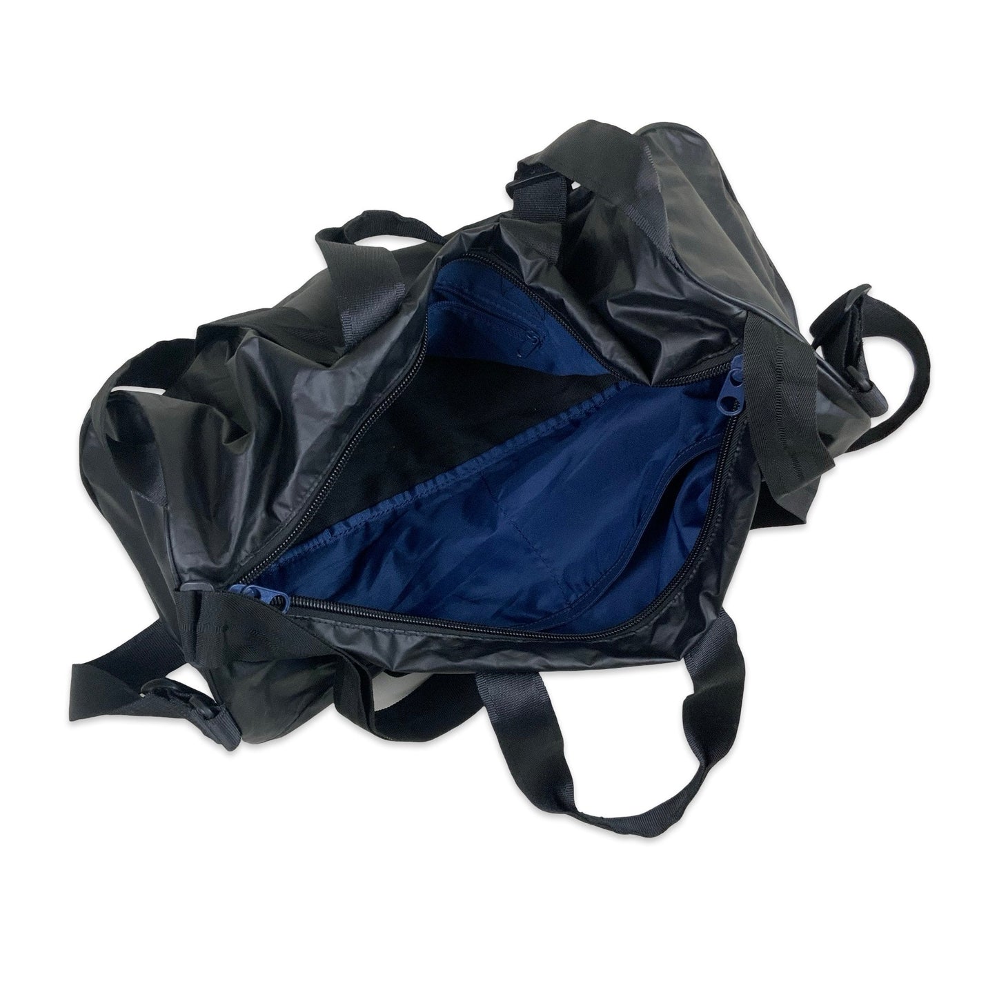 Y2K Black Puma Barrel Duffel Gym Bag