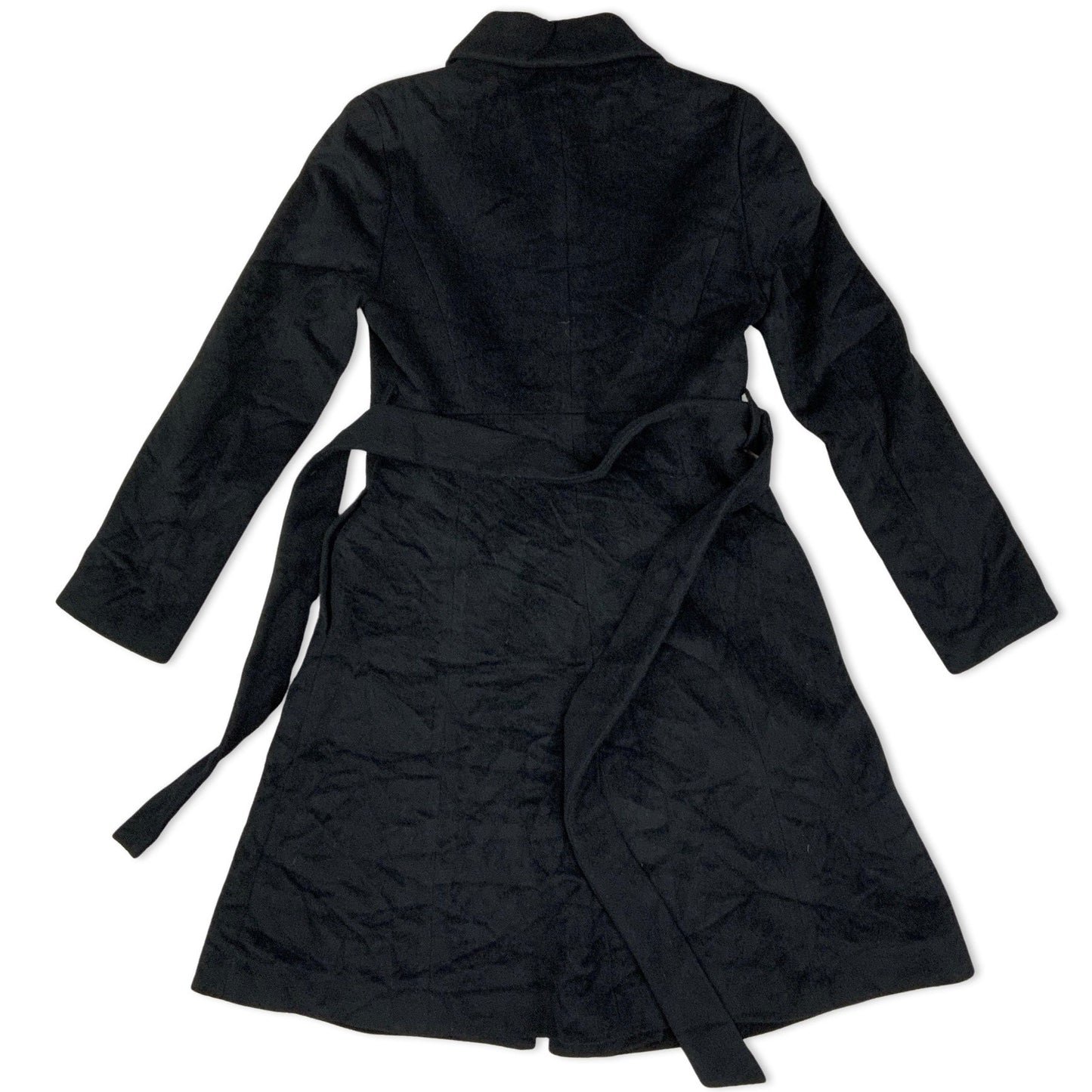 Vintage 90s Black Wool Coat 6
