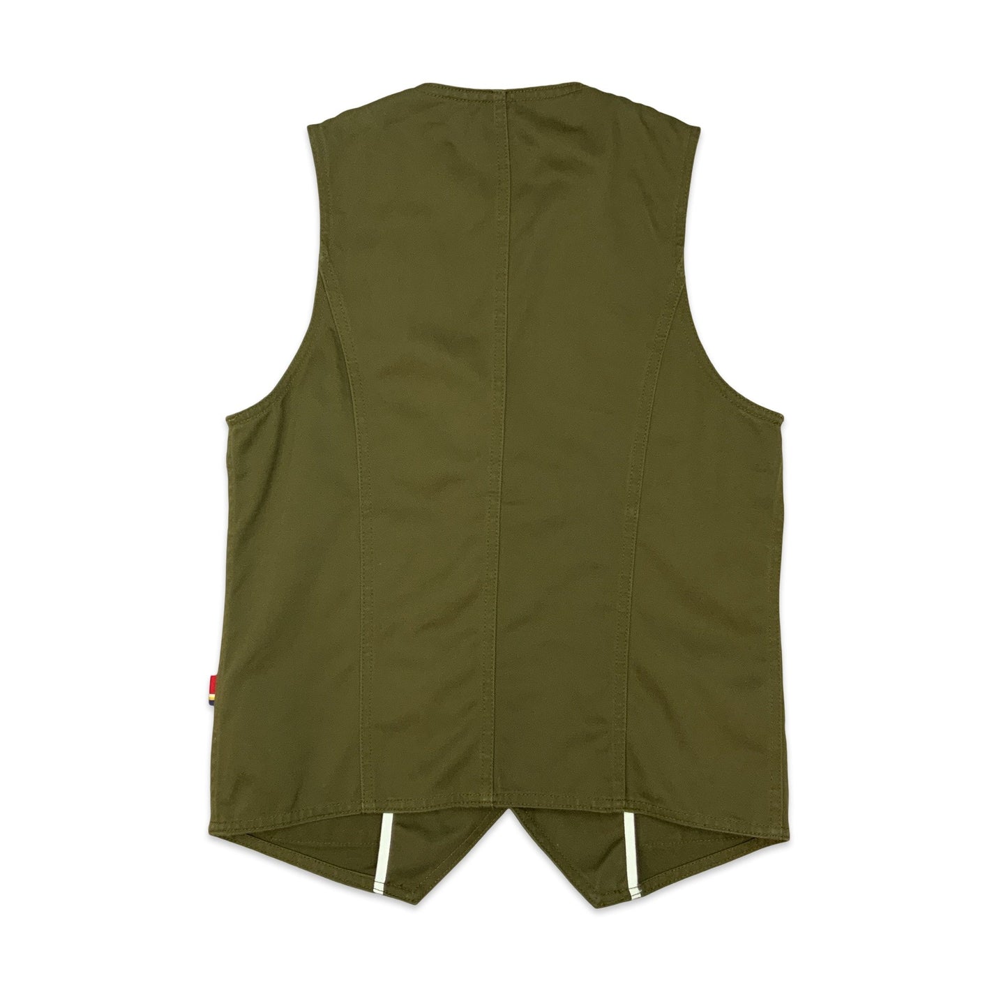 Vintage Dickies Green Utility Workwear Waistcoat Pockets XS S