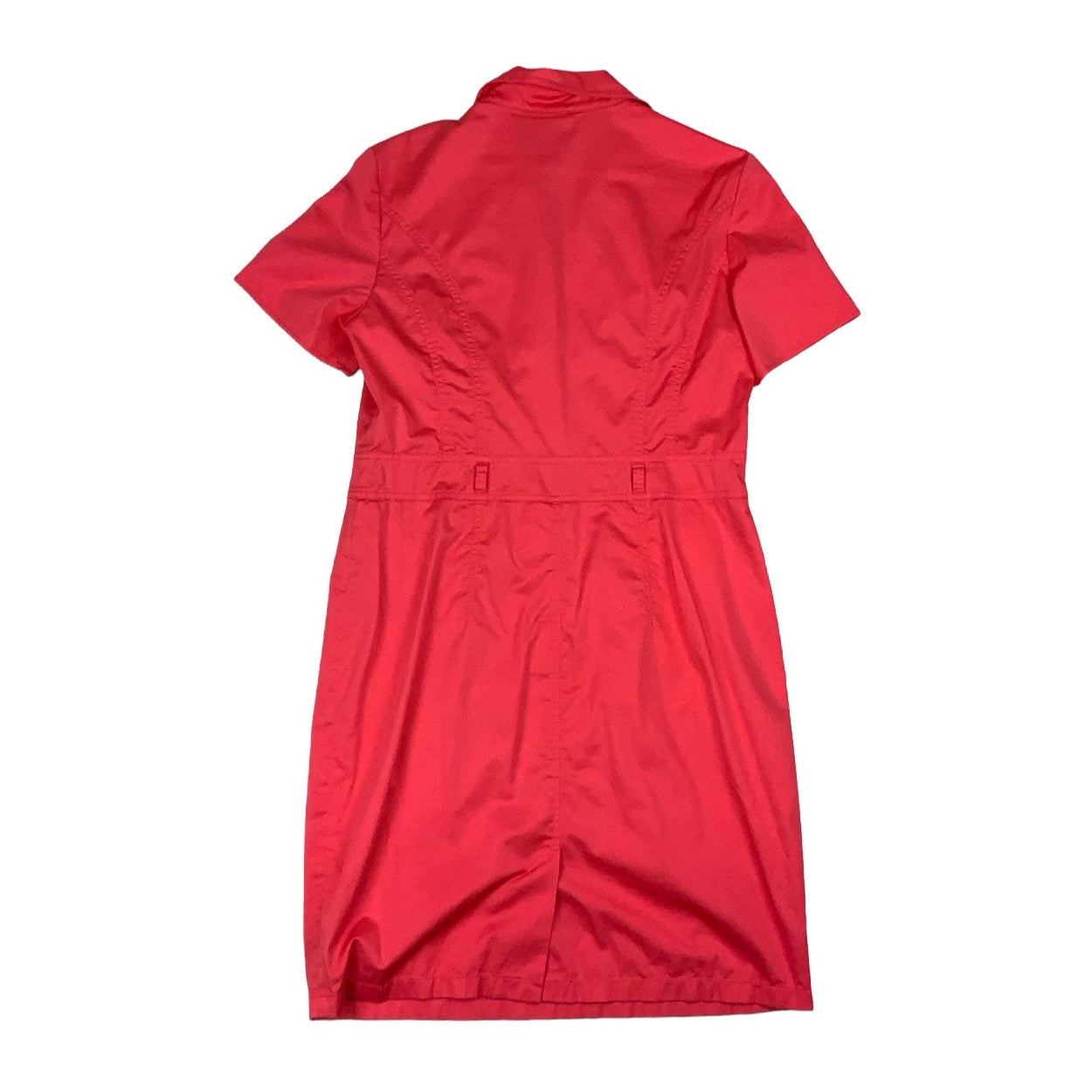 Vintage 90s Y2K ‘Betty Barclay Collection’ Red Cargo Style Summer Dress 12 14