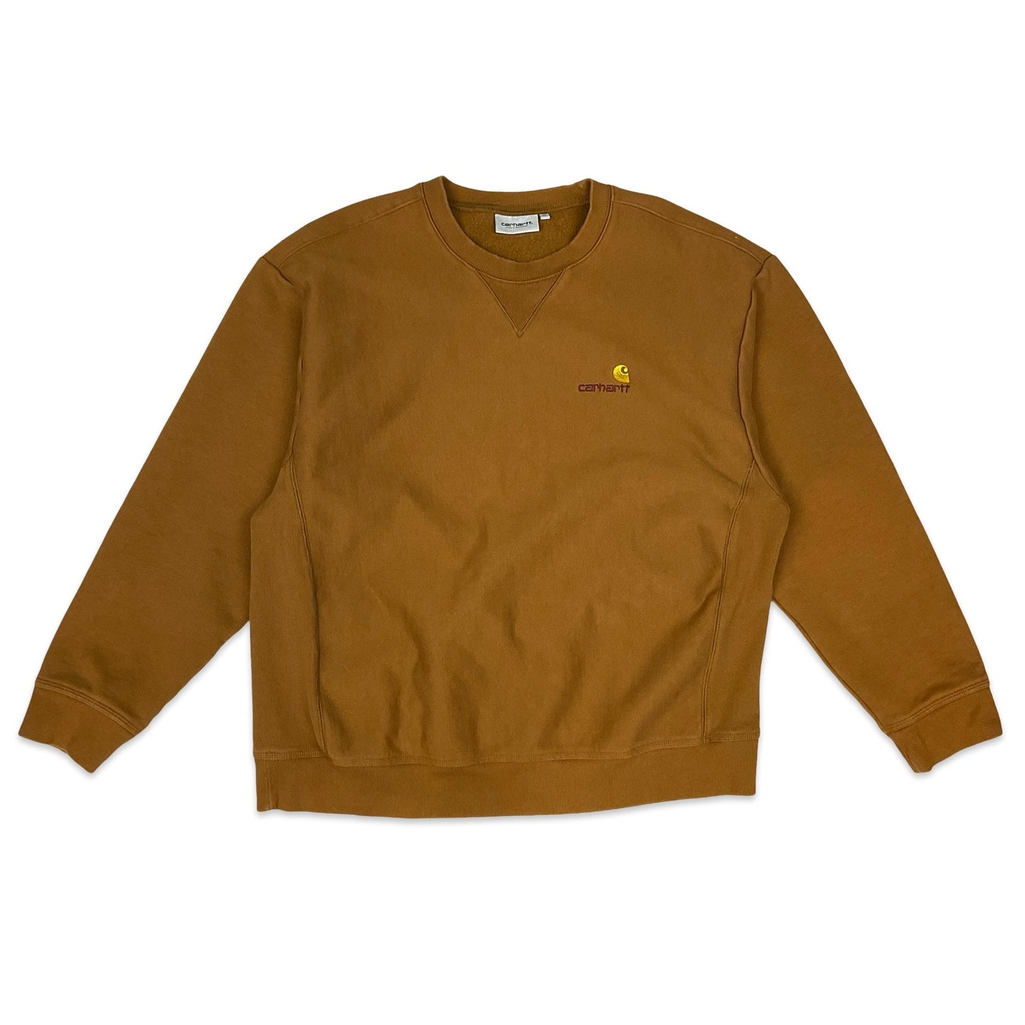Y2K Brown Carhartt Jumper XL