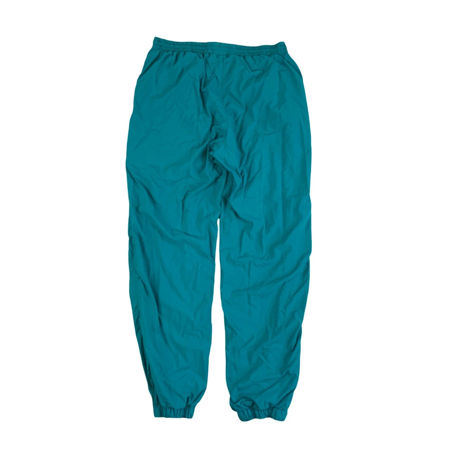 Vintage 90s 00s y2k 'Nike; Teal Green Elasticated Joggers L XL