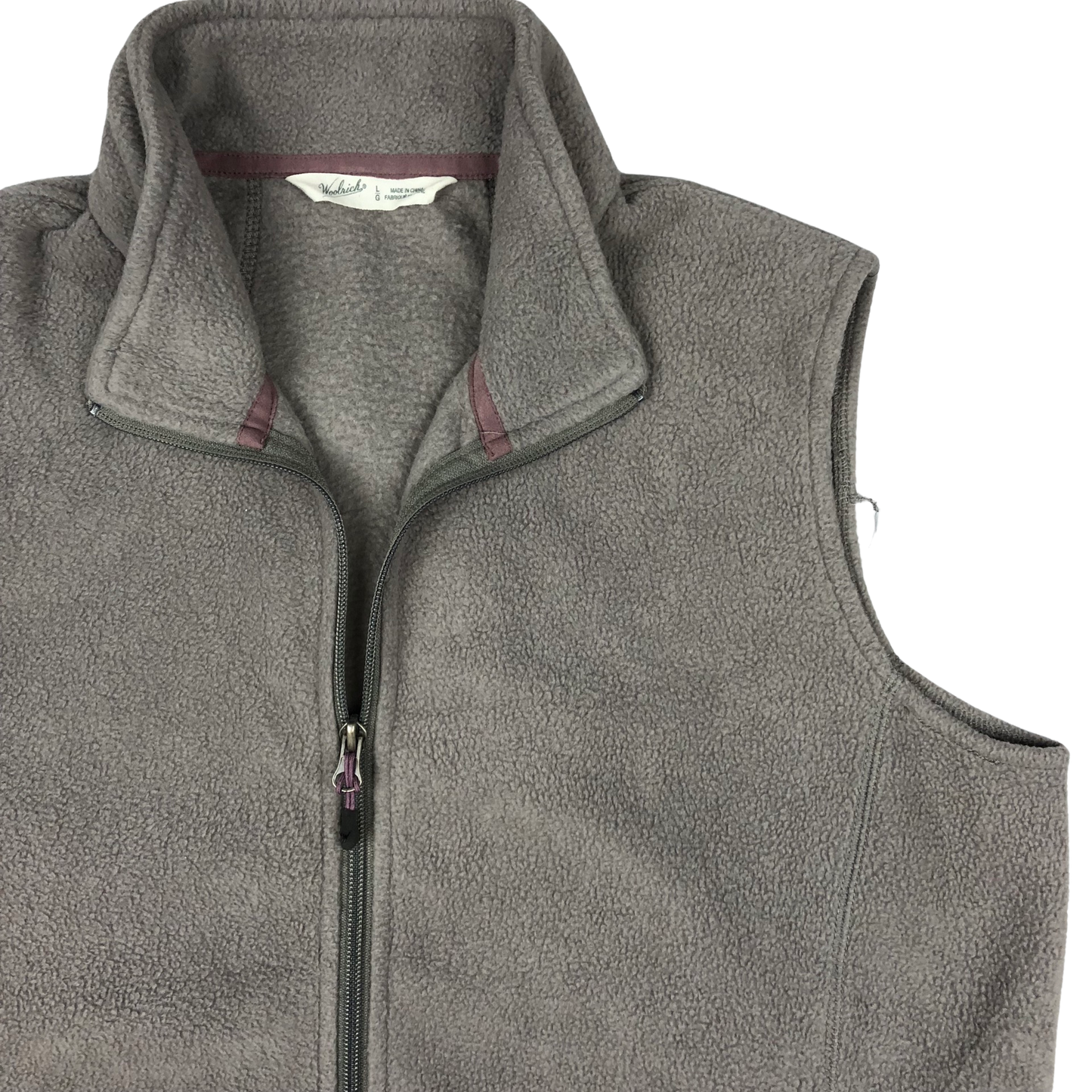 Vintage Woolrich Beige Fleece Gilet