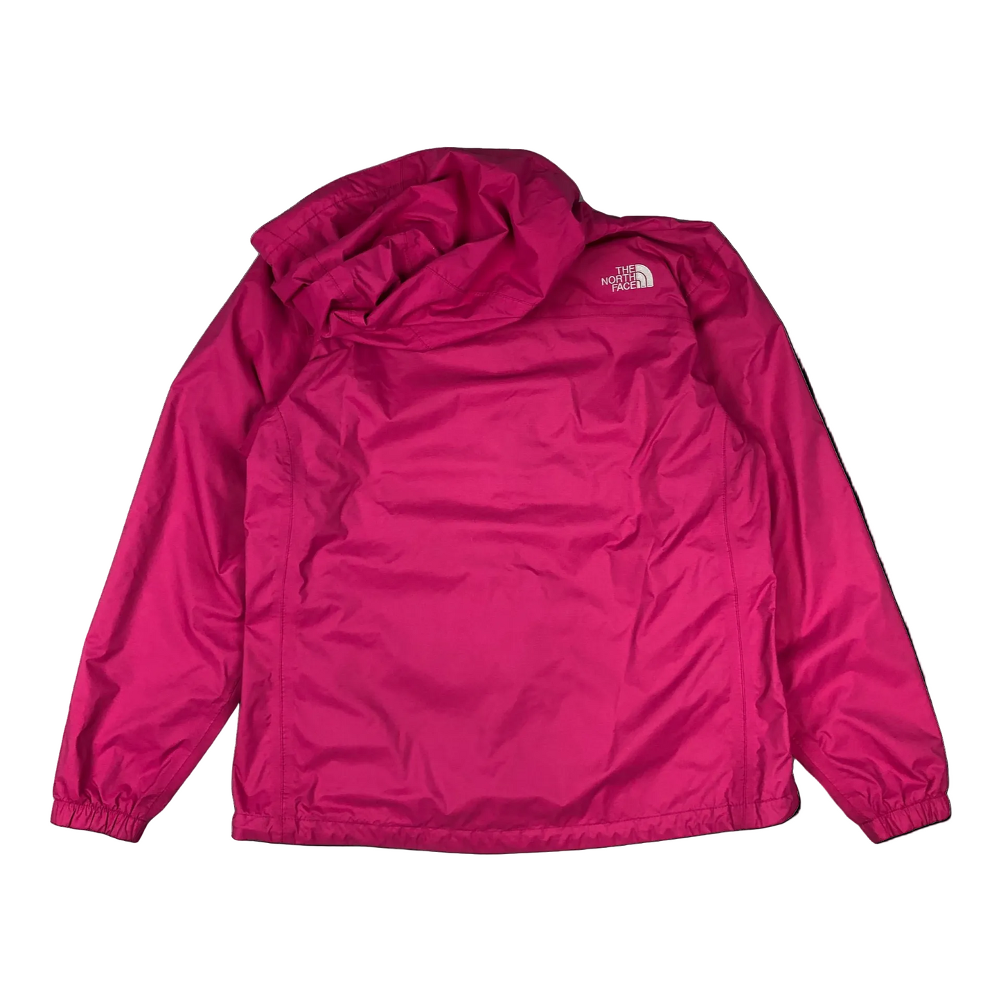 Vintage Y2K Ladies The North Face Pink HyVent Windbreaker Waterproof Jacket Large