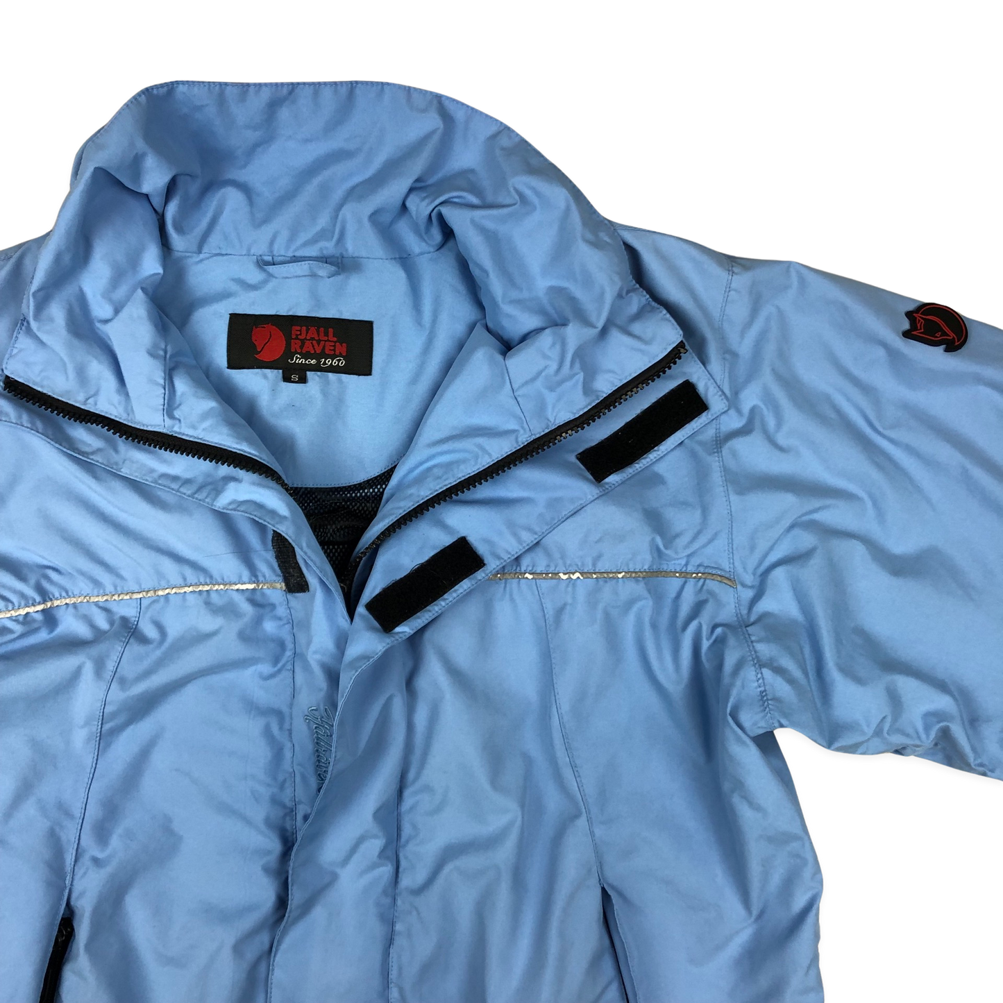 Vintage Fjallraven Baby Blue Raincoat S