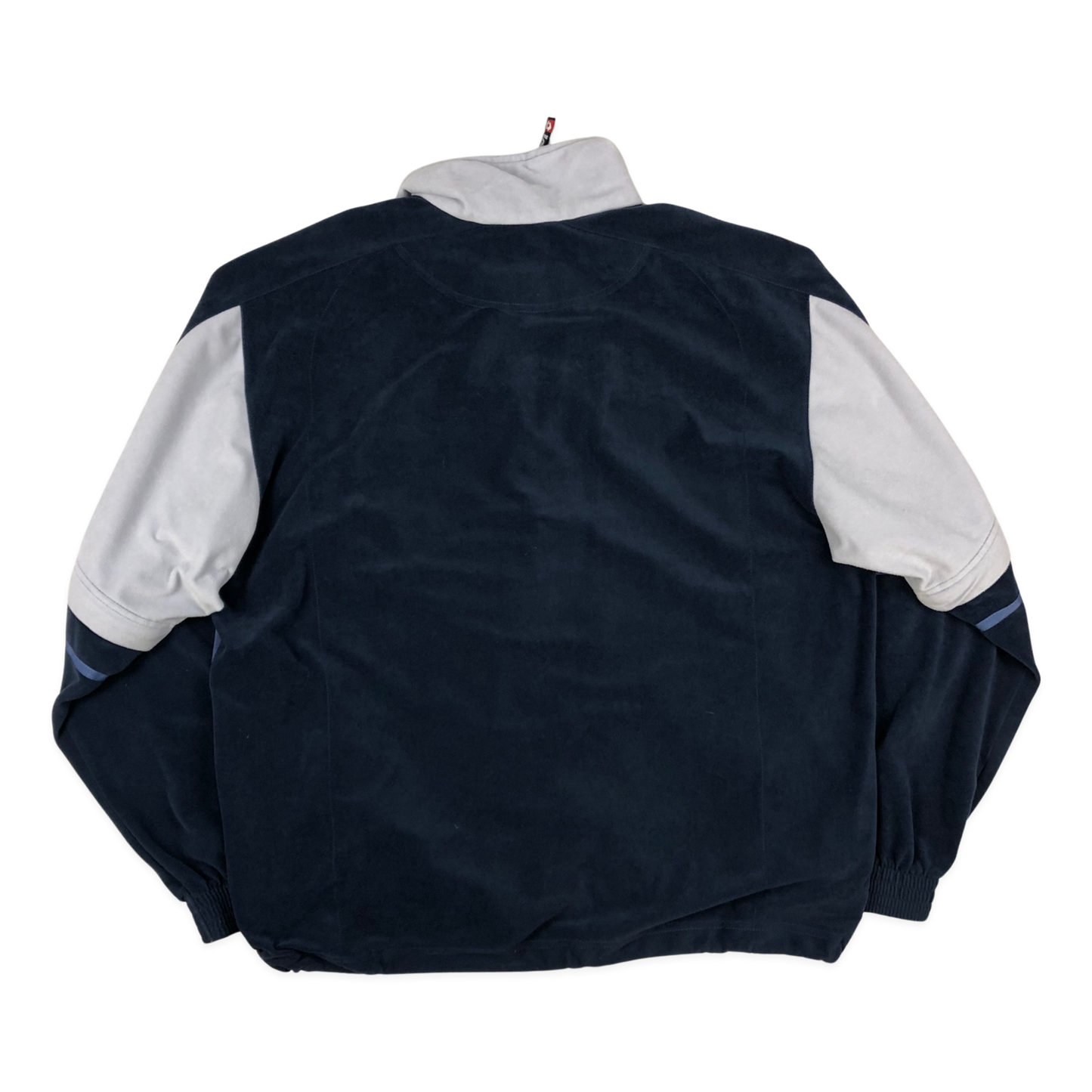 Vintage Lotto Blue and Grey Zip-up Track Jacket XXL