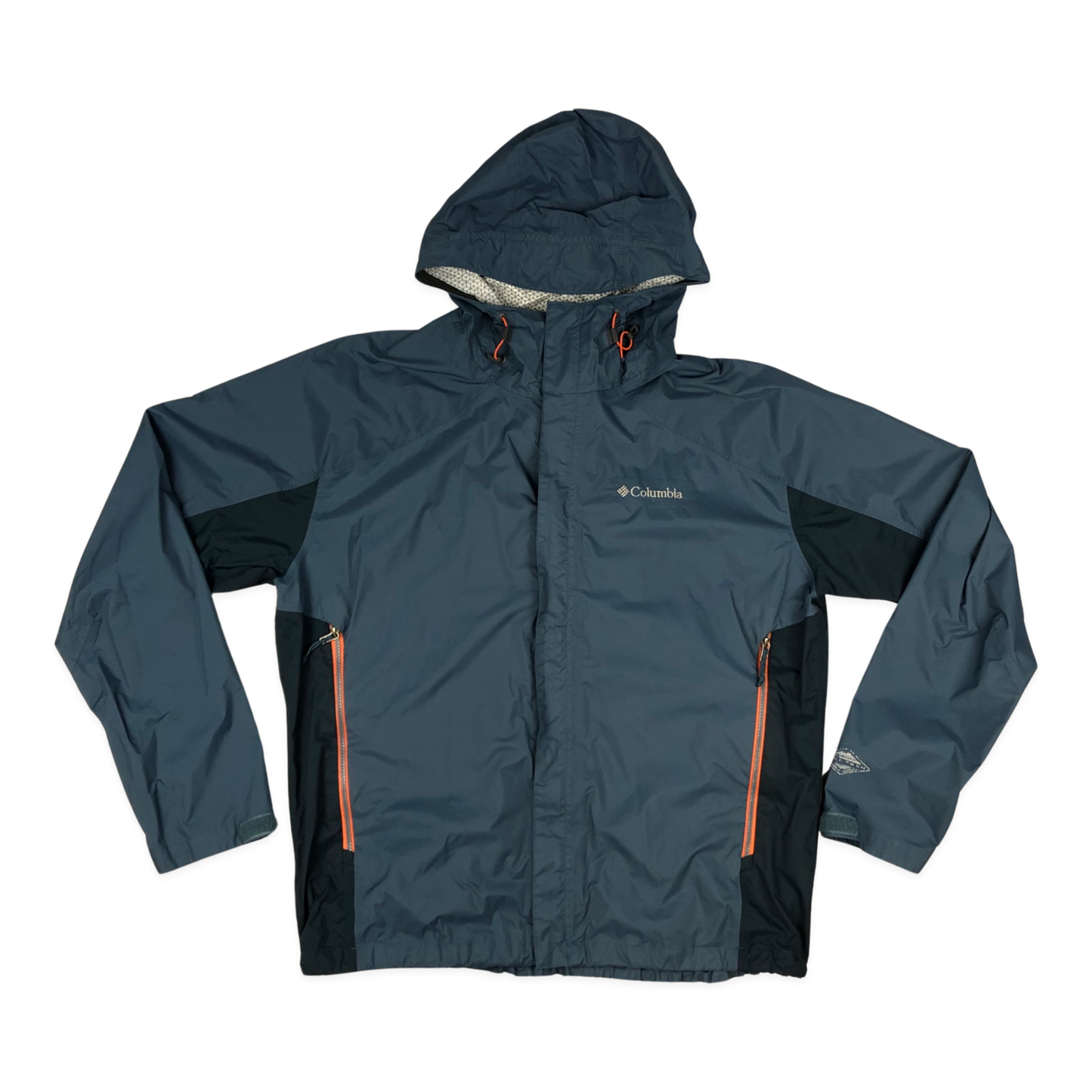 Preloved Columbia Hooded Teal Raincoat XL-3XL
