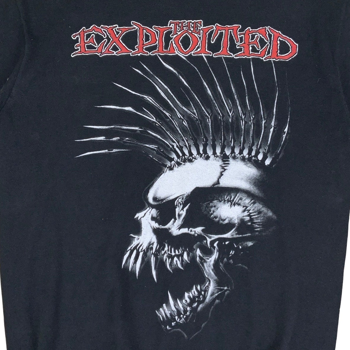 Vintage 1998 THE EXPLOITED 'Fruit of the Loom' RARE Album Cover Graphic Tee M