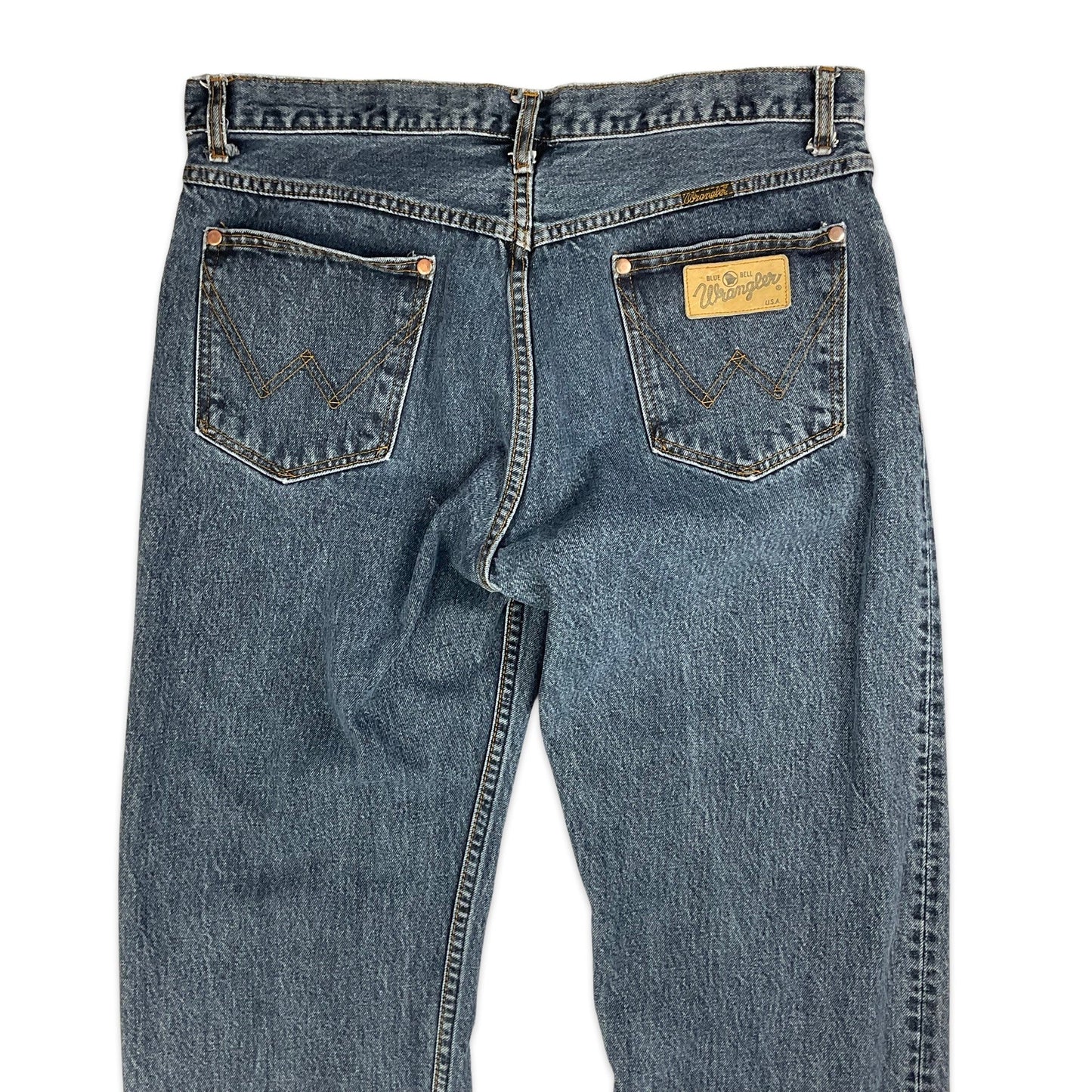 Vintage Wrangler Dark Denim Straight Leg Jeans 14