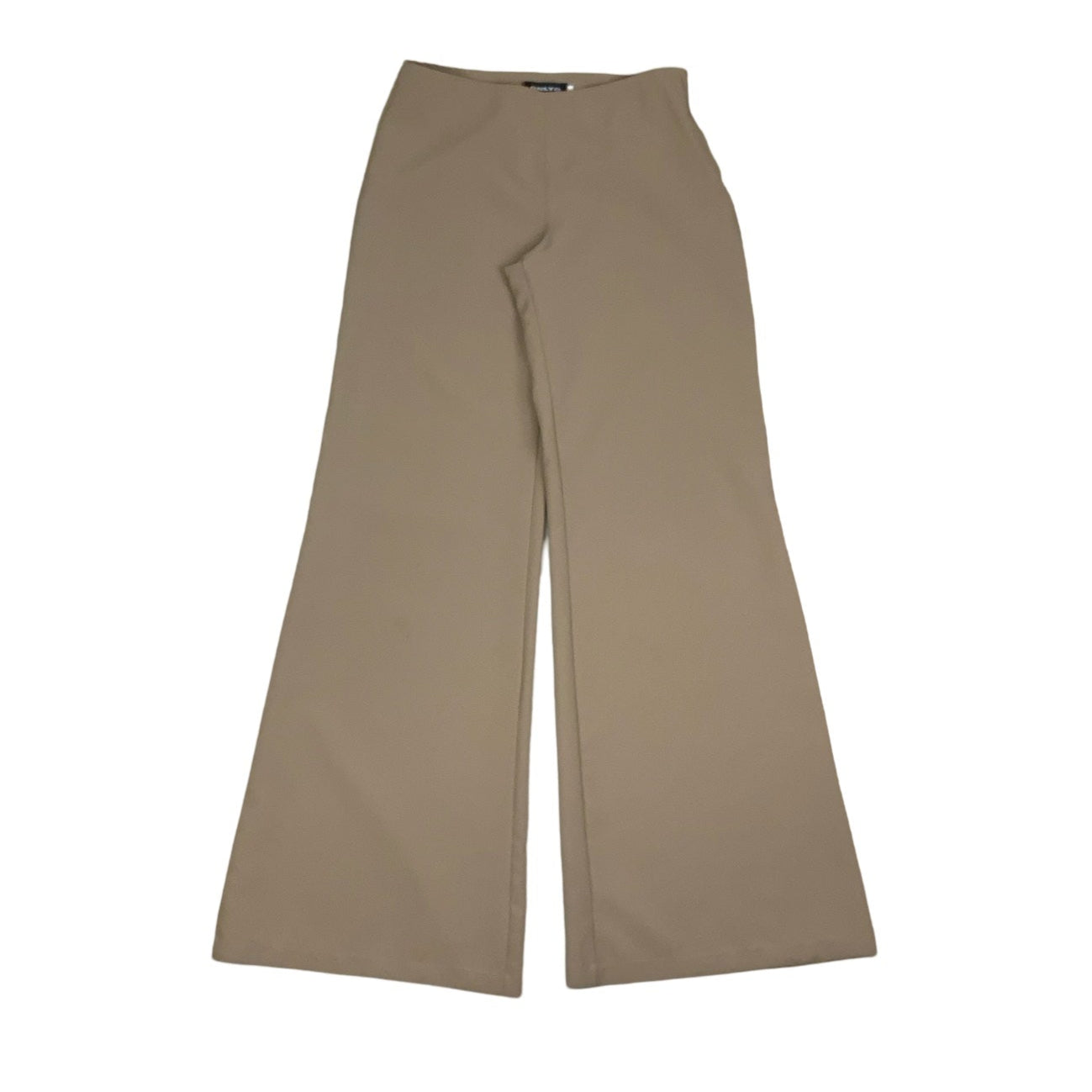 Vintage 90s 00s ‘Only’ Beige Wide Leg Trousers 8 10