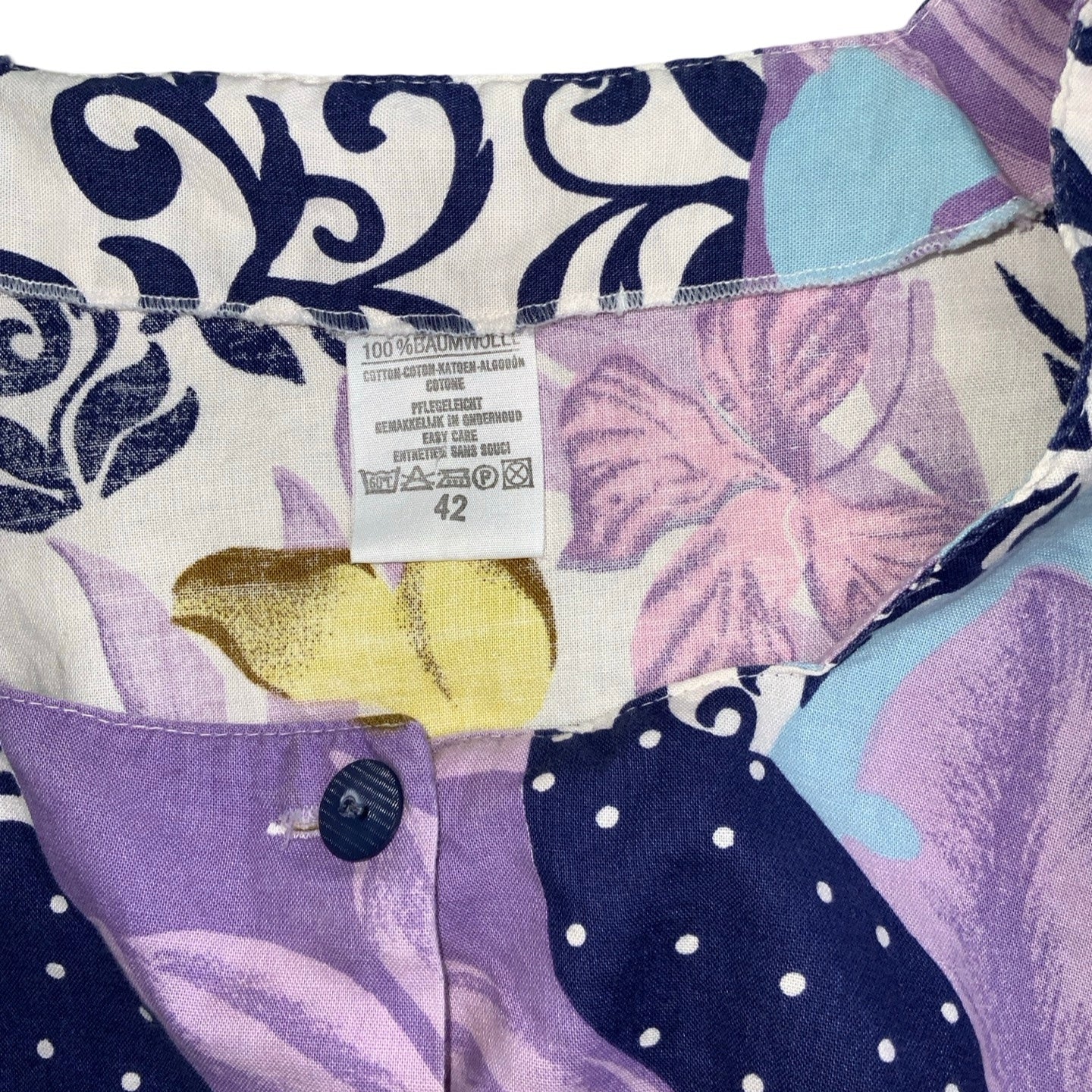Vintage 90s y2k Pink Purple Blue Gold White Sleeveless Midi Dress 12 14