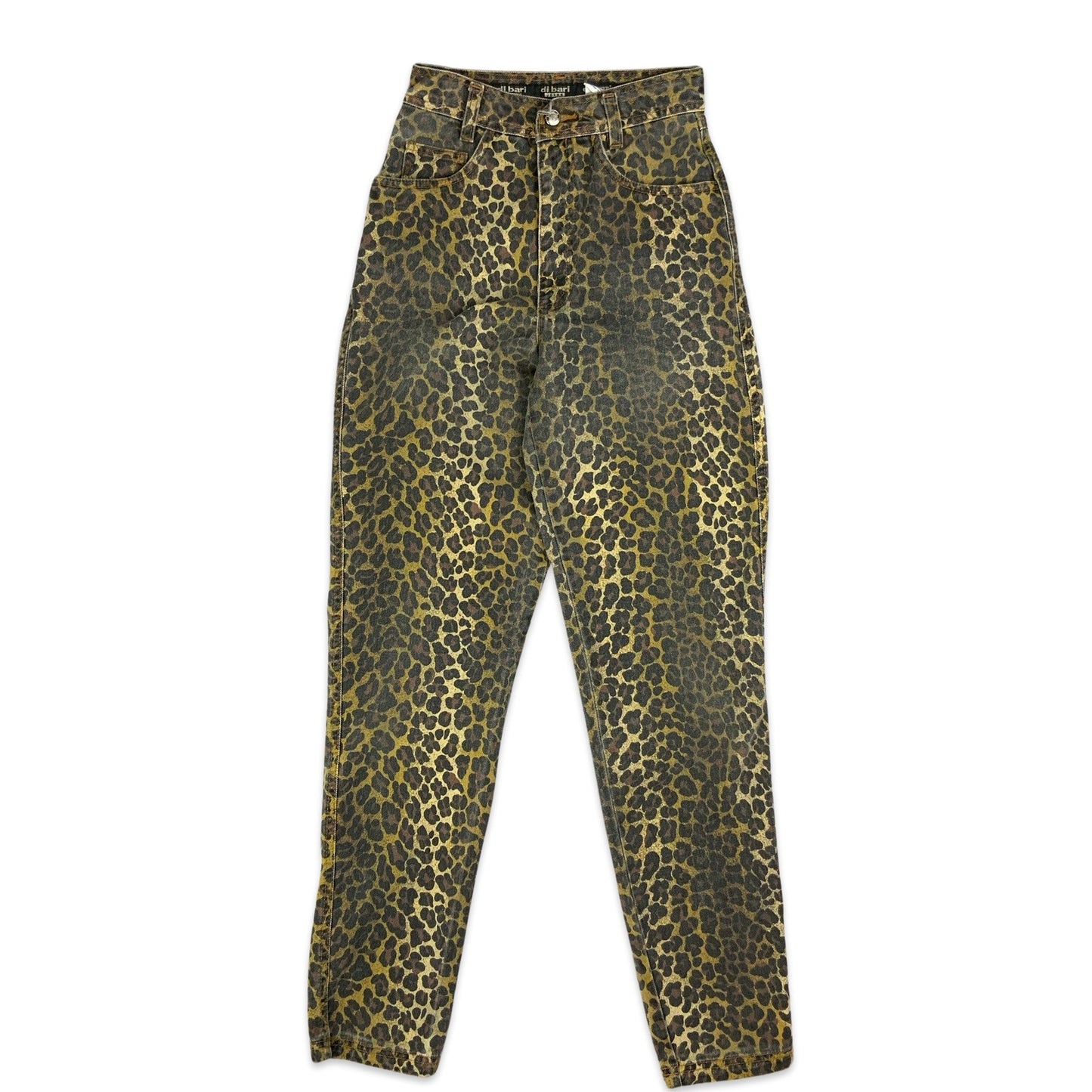 90s Y2K Leopard Print High Waist Jeans 8