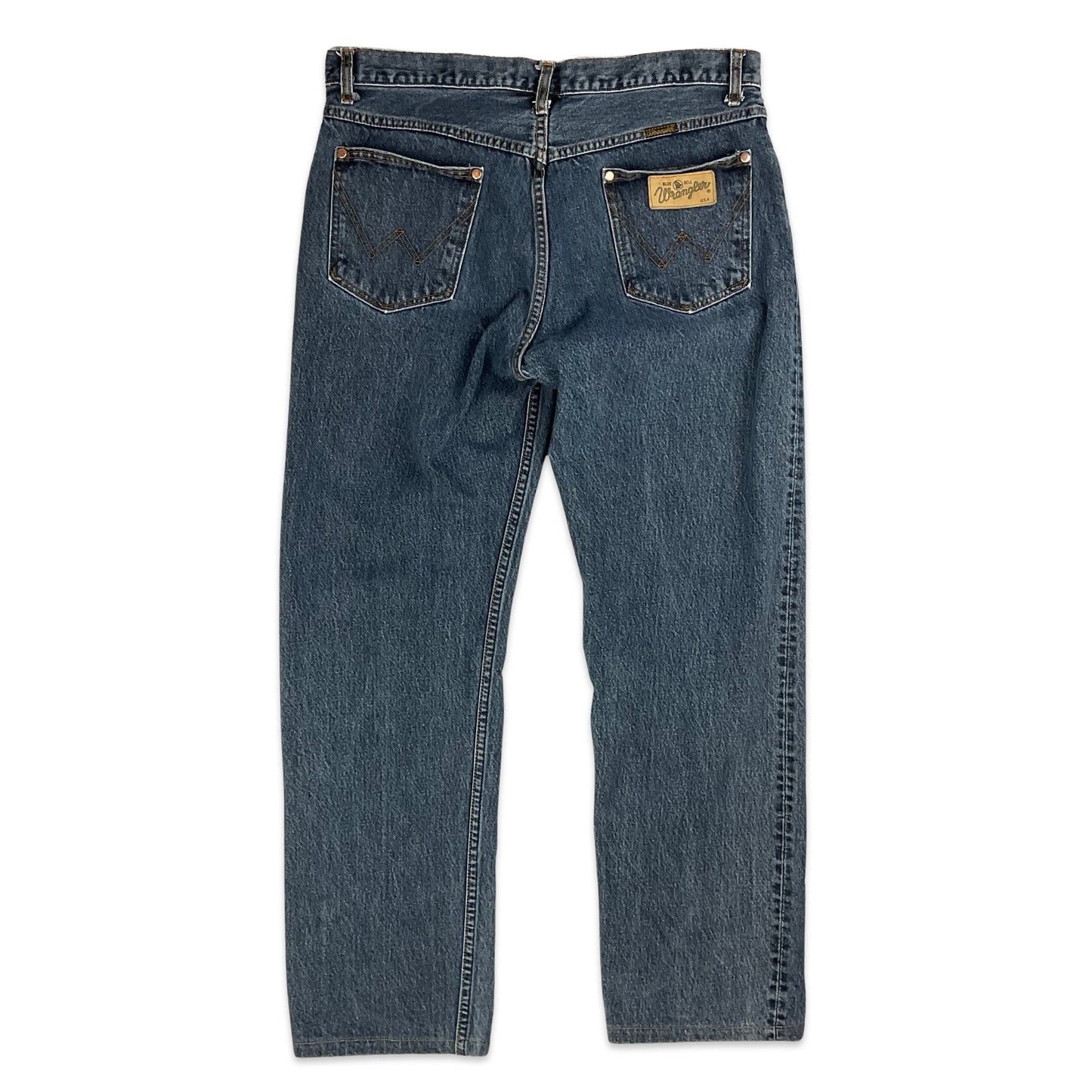 Vintage Wrangler Dark Denim Straight Leg Jeans 14