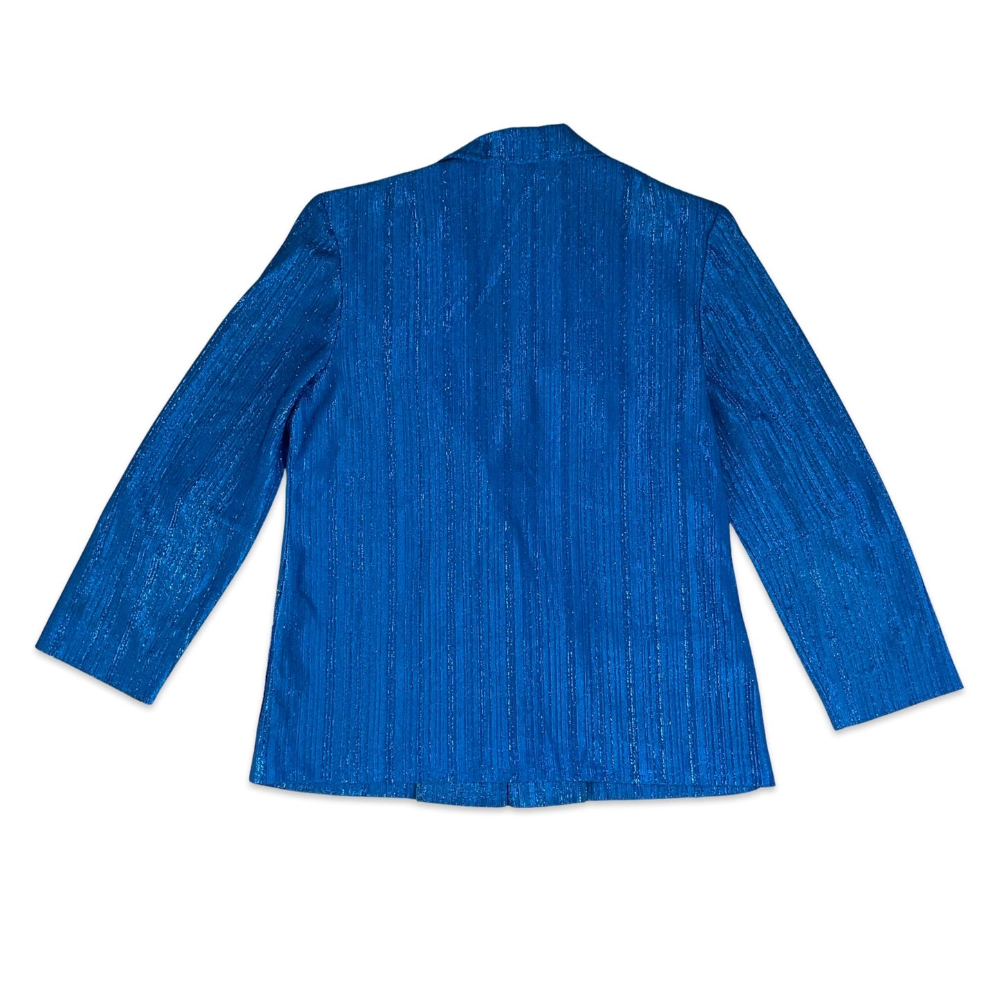 Vintage Blue Sparkly Blazer