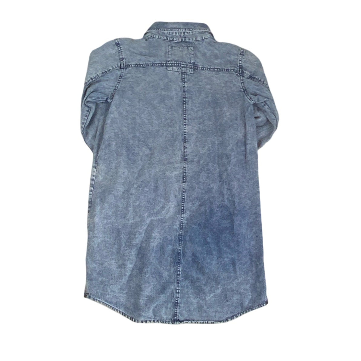 Vintage 90s Billabong Colourful Tapestry Stonewashed Denim Shirt S M