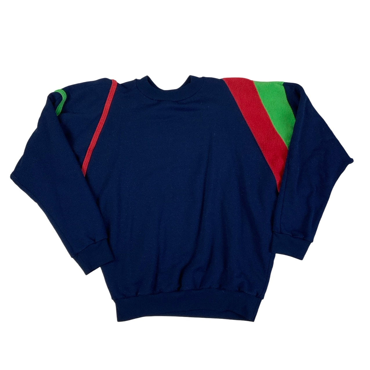 Vintage 90s Nike Blue Green Red Stripe Sweatshirt L XL