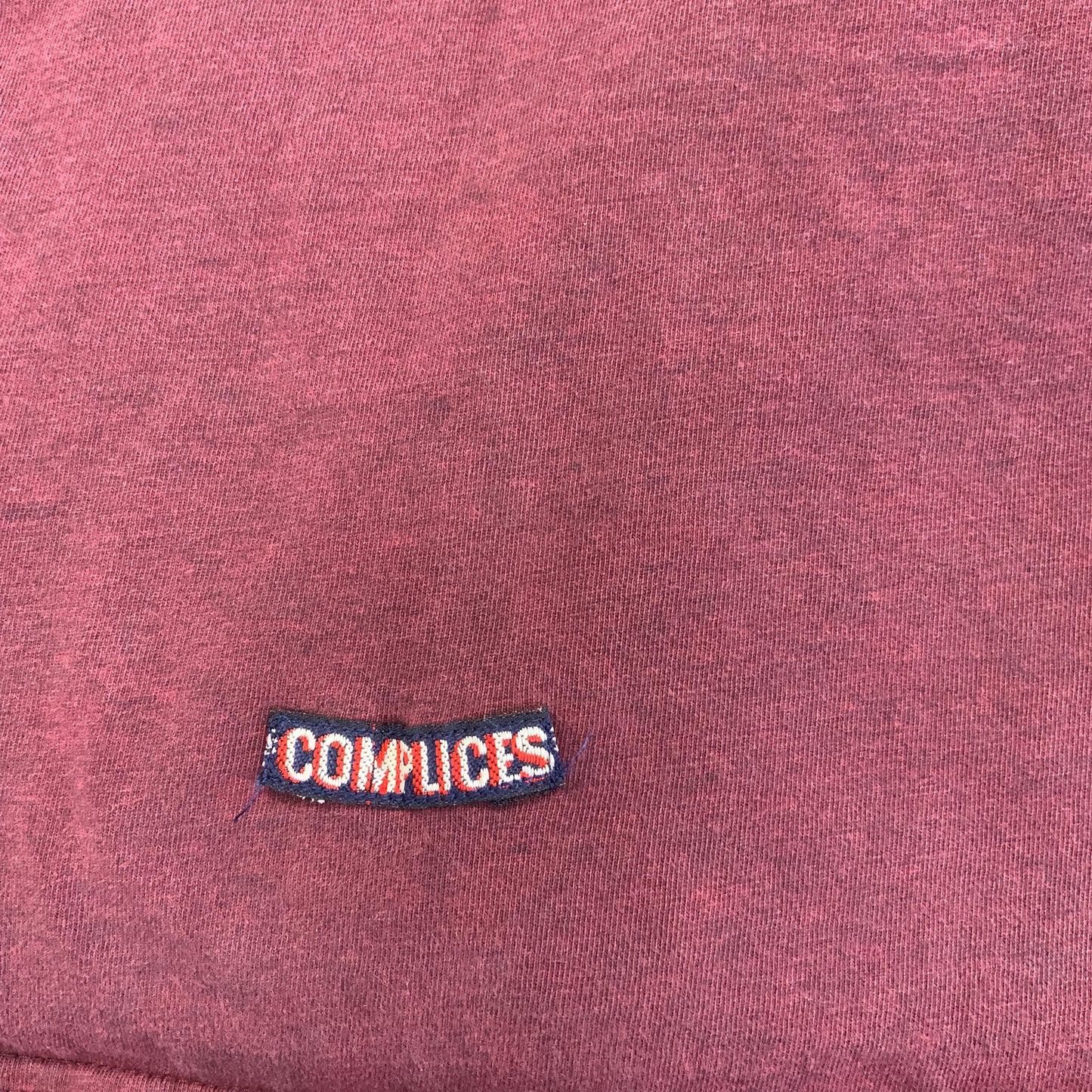 Y2K Burgundy Carhartt Tee S M