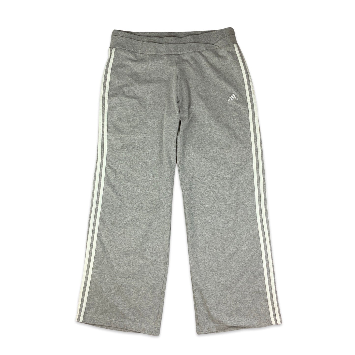 Adidas Grey Wide Leg Joggers 18 20