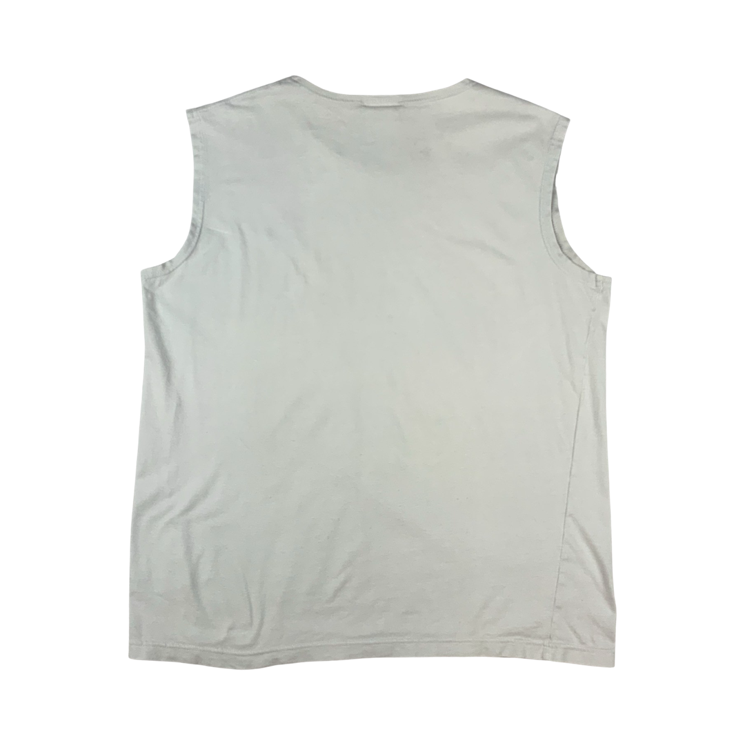 Vintage 90s Reebok Vest Beige L