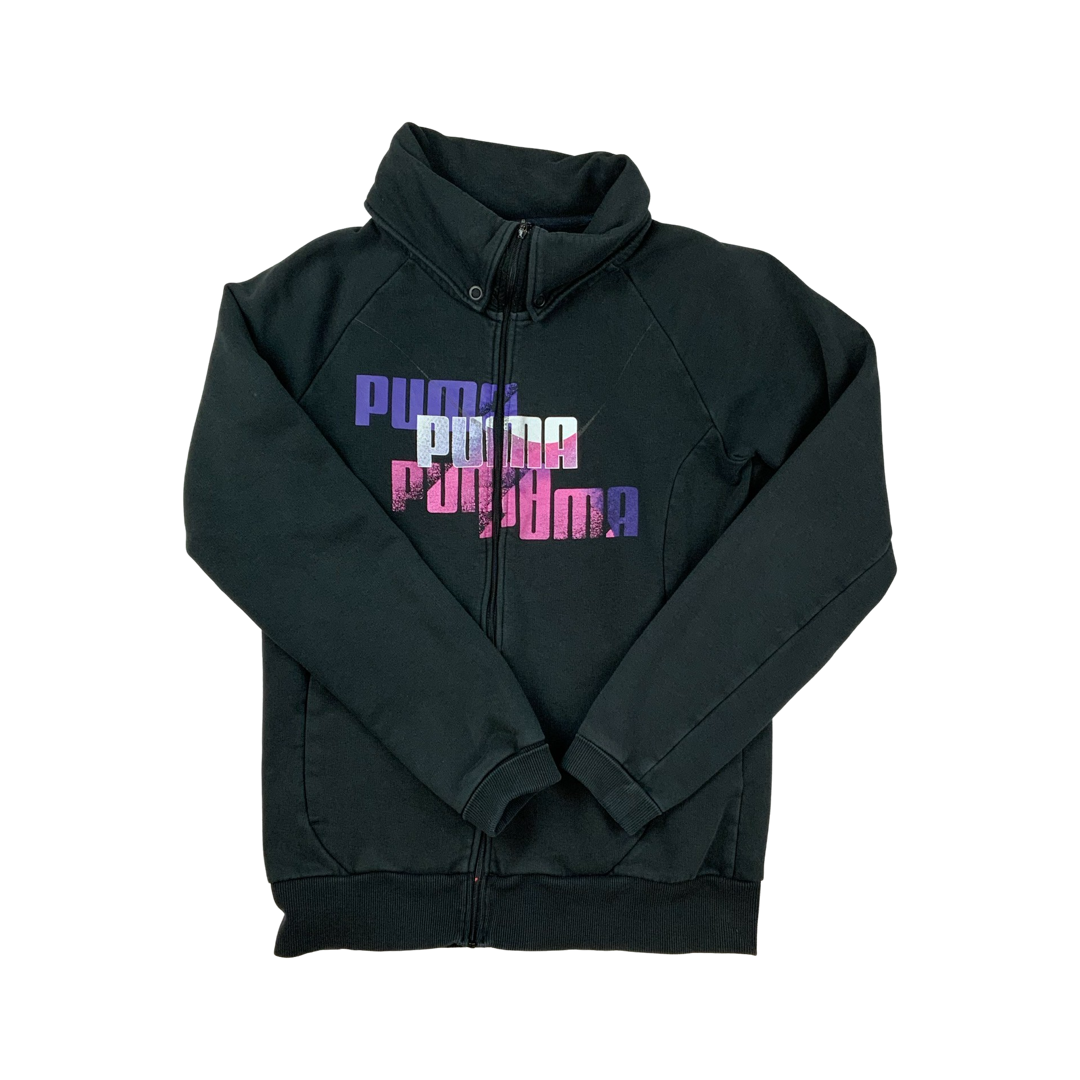 Vintage Y2K Puma Track Jacket Black S