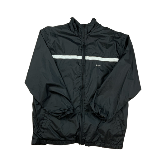 Vintage 90s Nike Shell Jacket Black XXL