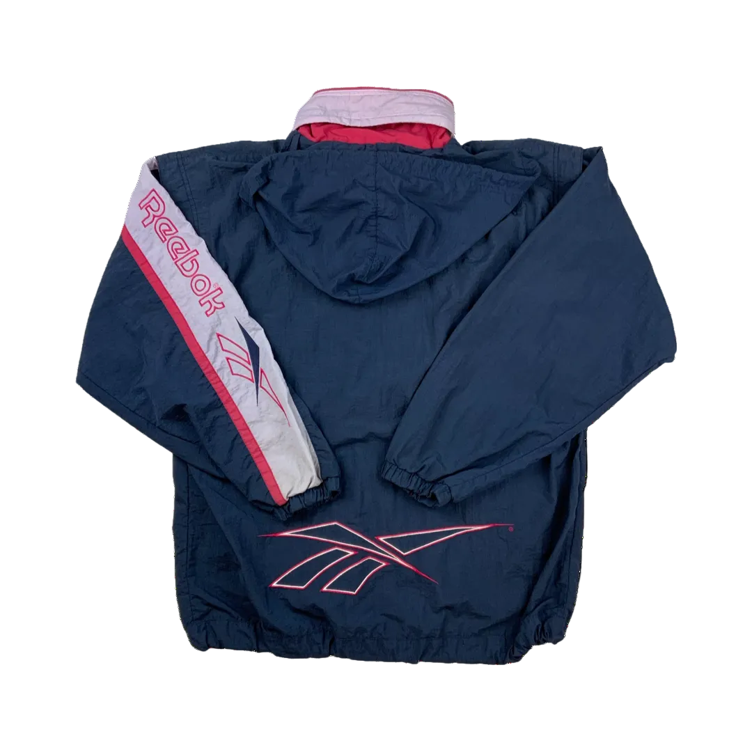 Vintage 1990s Reebok Shell Windbreaker Jacket XXL