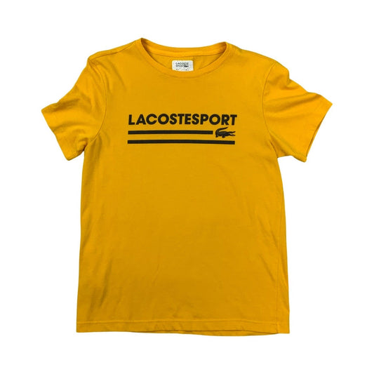 Vintage Y2K Lacoste T-Shirt Yellow S