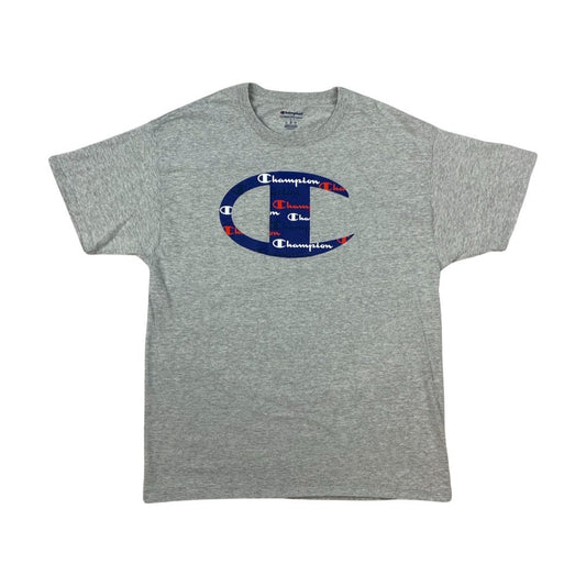 Vintage Y2K Champion T-Shirt Grey M