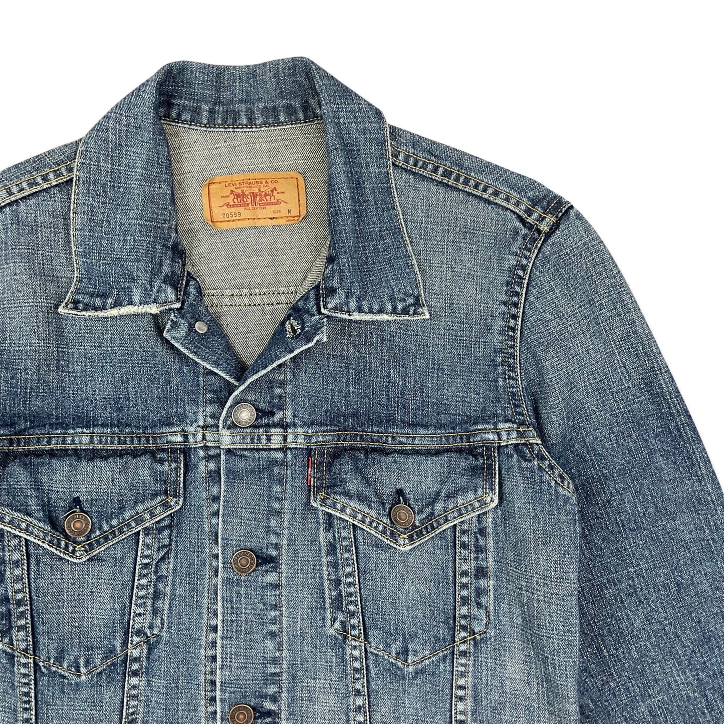 Vintage Levi's Blue Denim Jacket S