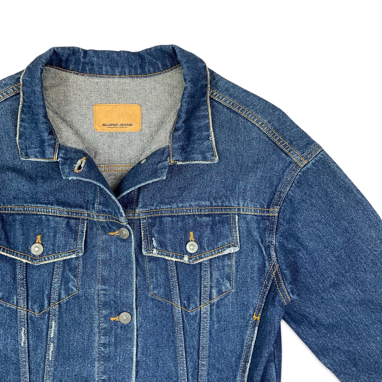 Vintage Y2K Blue Denim Jacket XS S