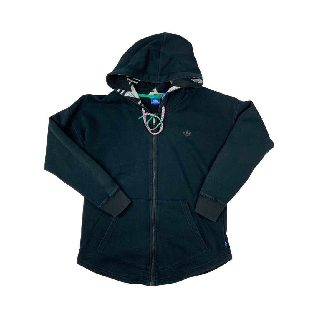 Vintage Y2K Adidas Zip-Up Hoodie L