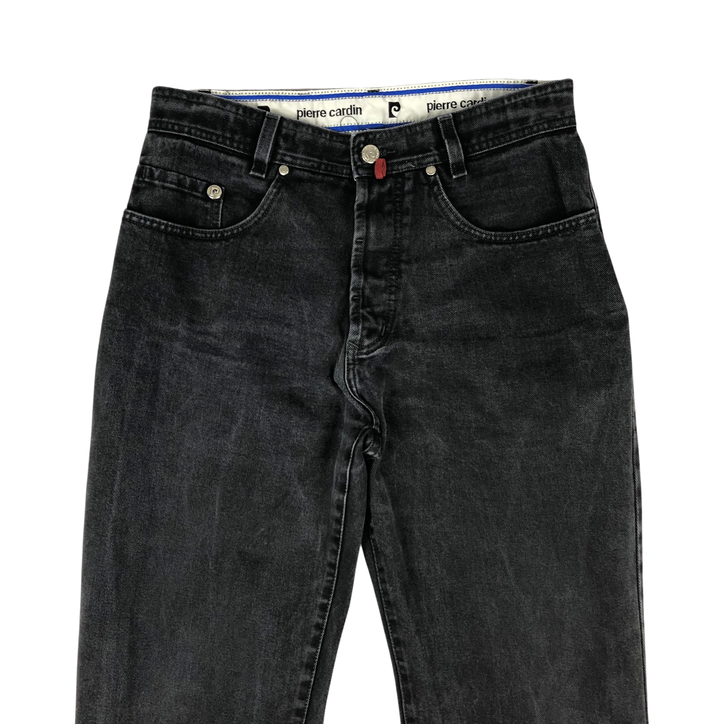 Vintage Pierre Cardin Black Jeans 32W 30L