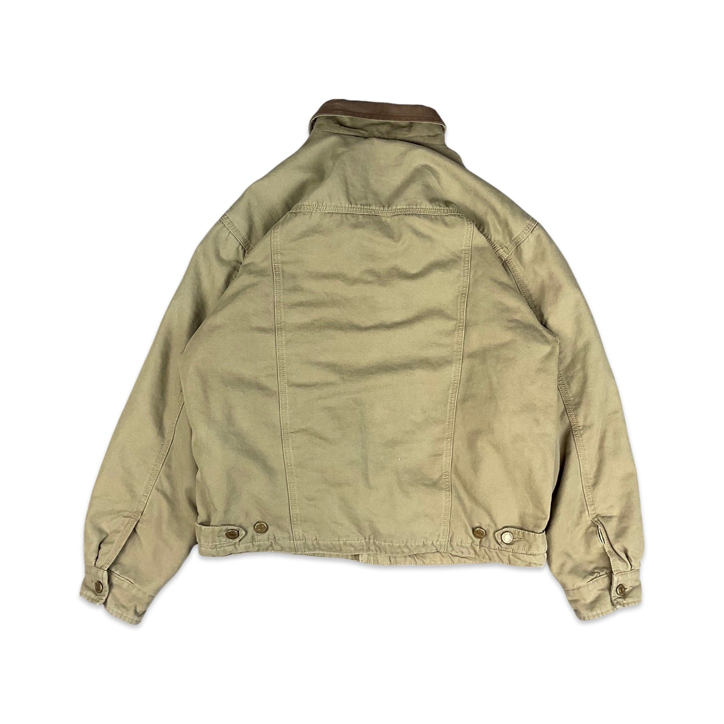 Eddie Bauer Brown Canvas Jacket M L