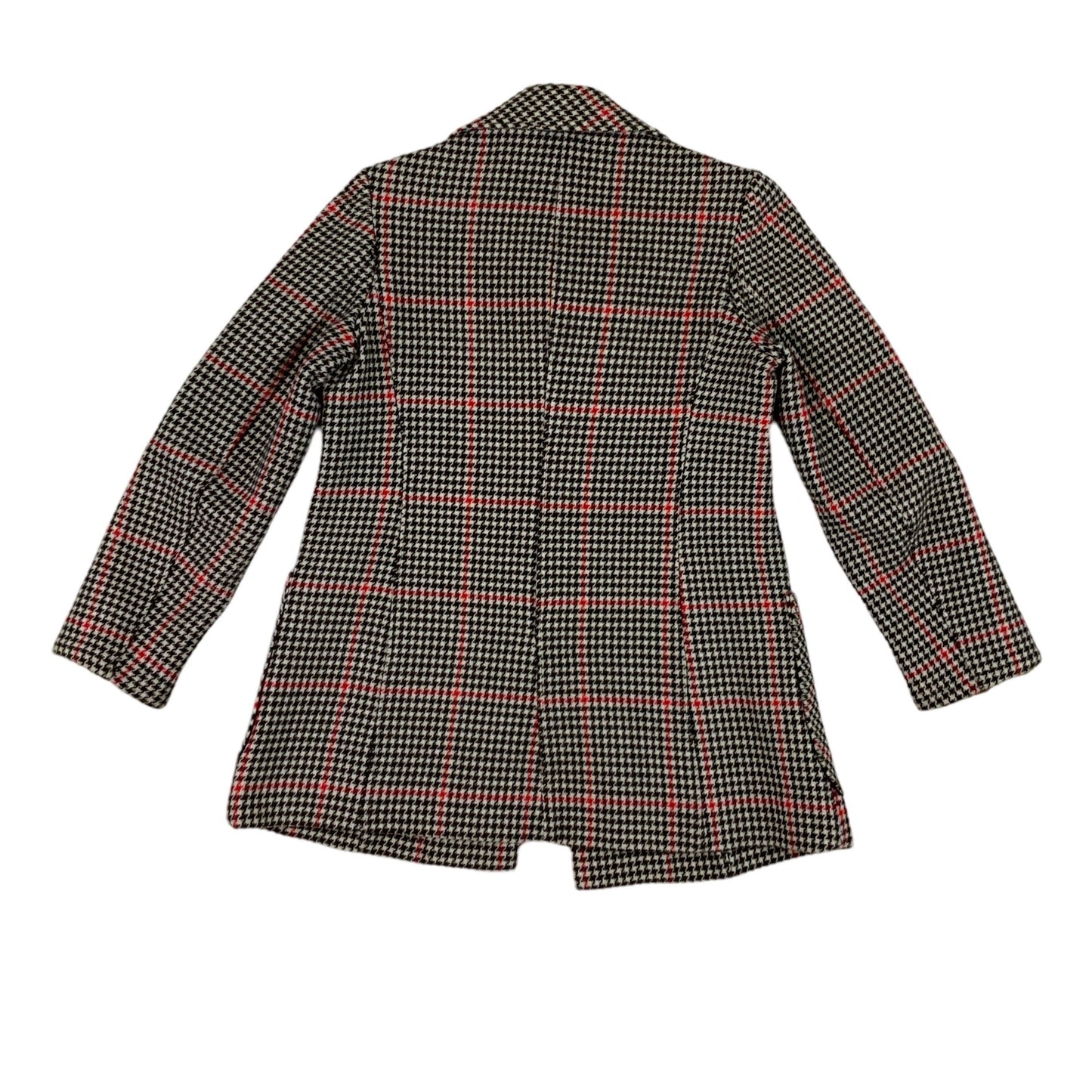 Vintage Dog Tooth Pattern Wool Jacket 6 8