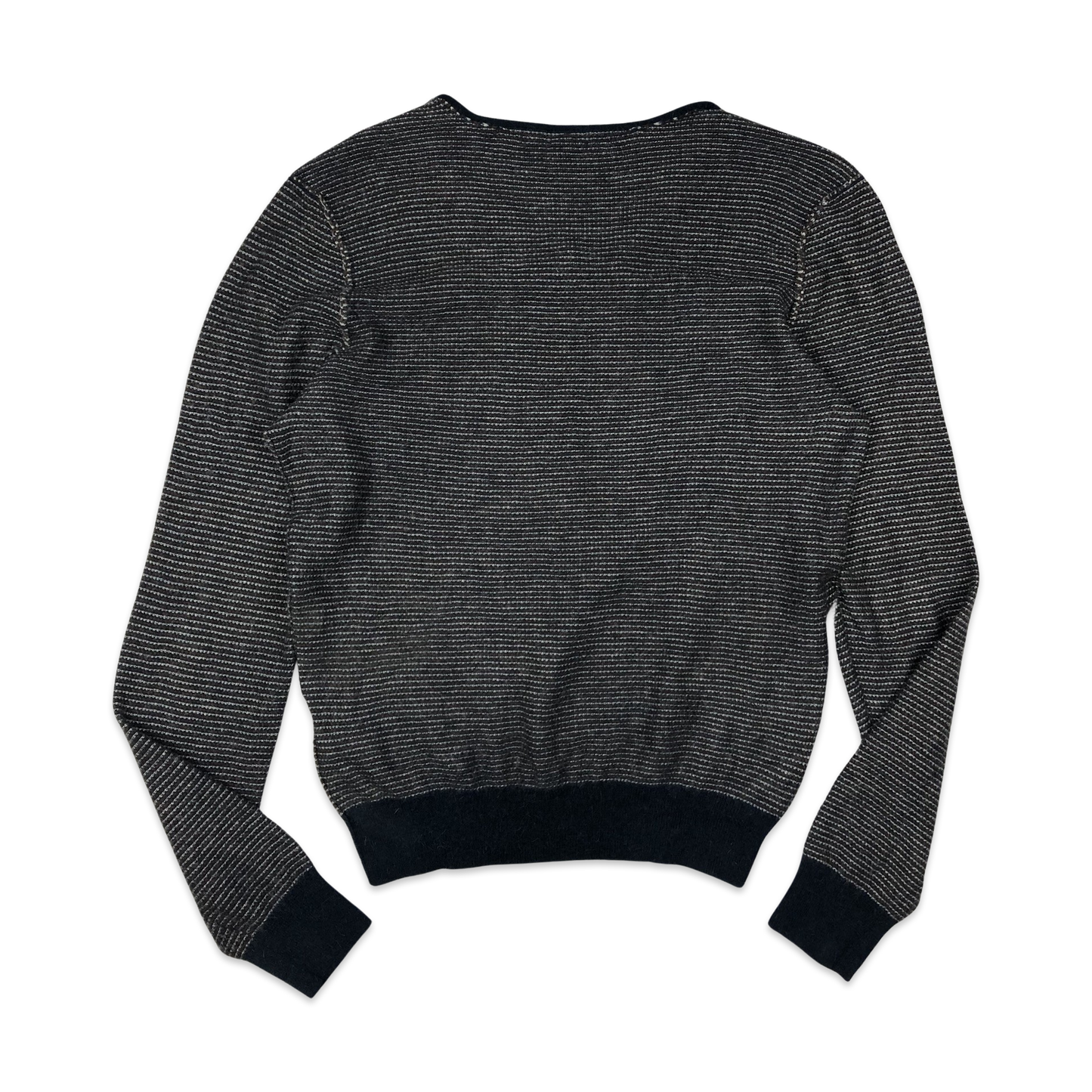 Hugo Boss Grey Lightweight Knit Jumper S M