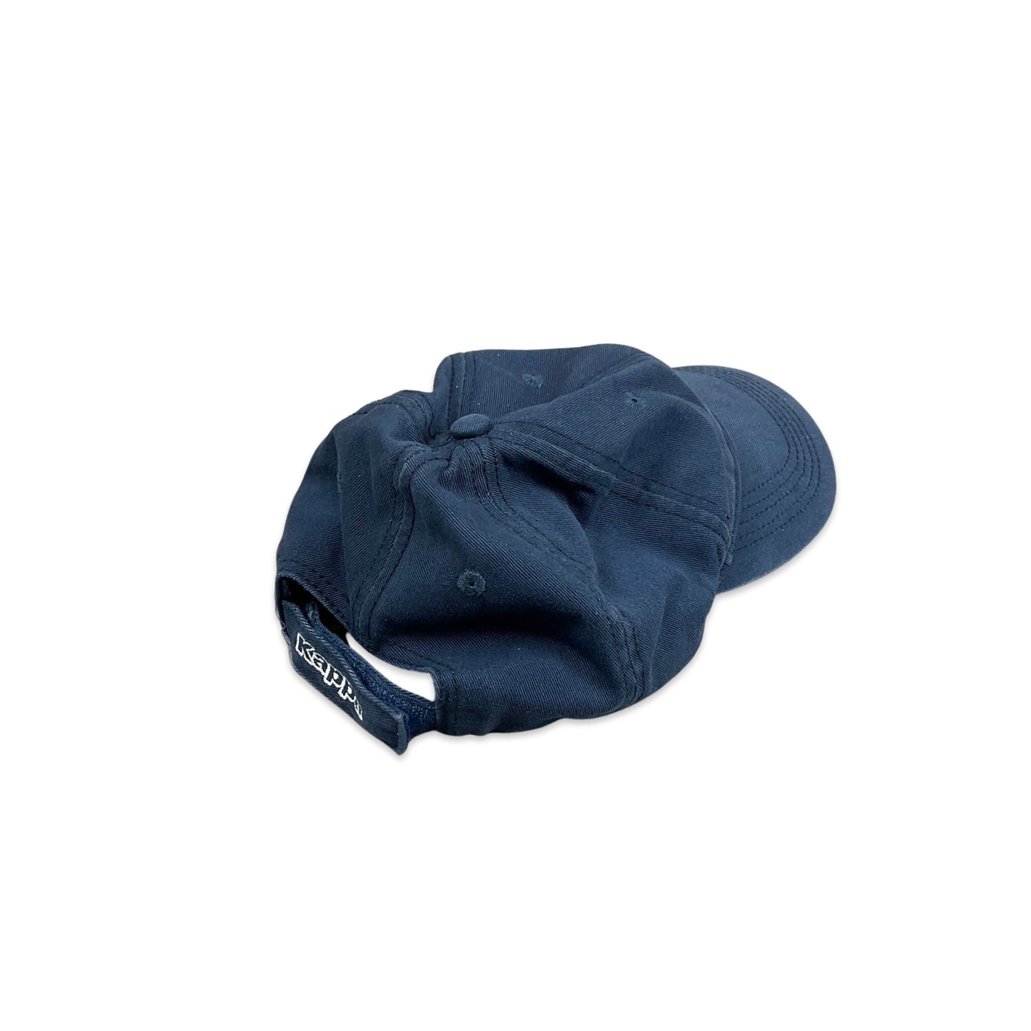 00s Vintage Navy White Kappa Baseball Cap