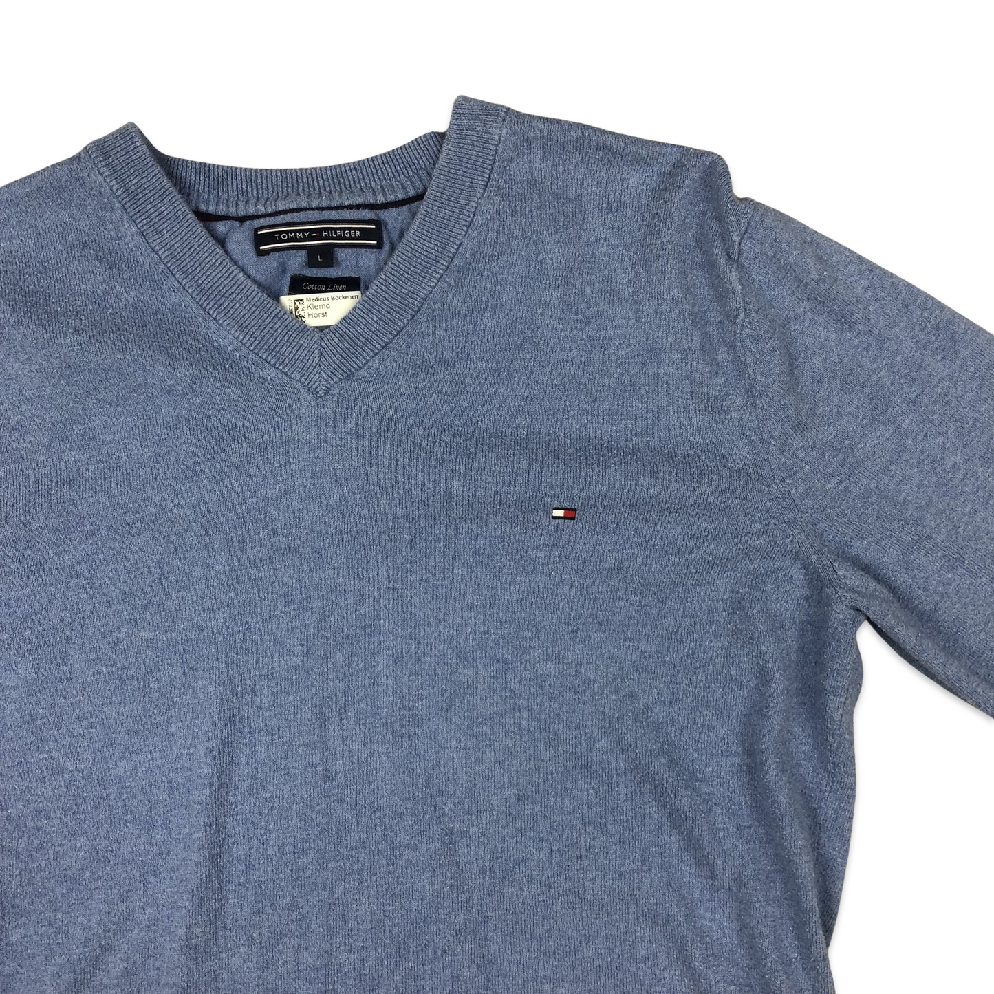 Vintage/Preloved Tommy Hilfiger Blue Jumper L