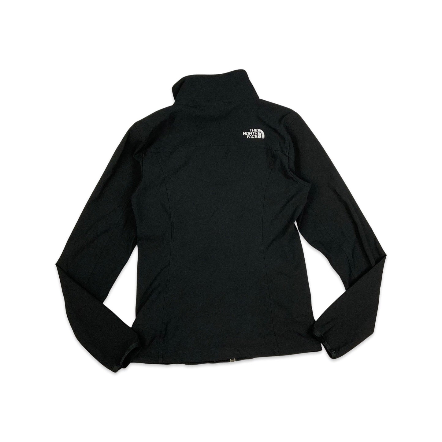 The North Face Black Soft Shell Zip Up Jacket 4 6