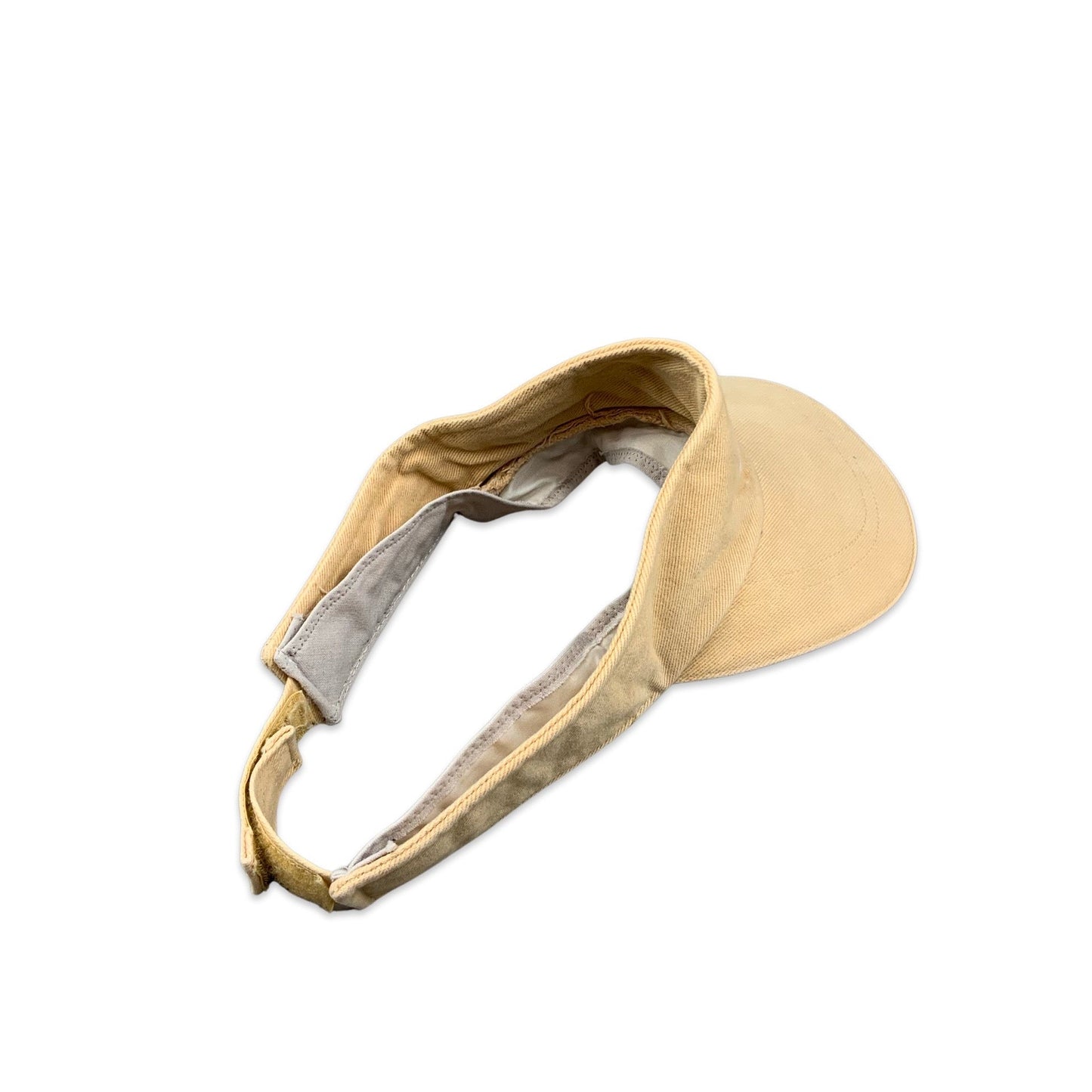 Vintage Nike Beige Golf Visor Cap