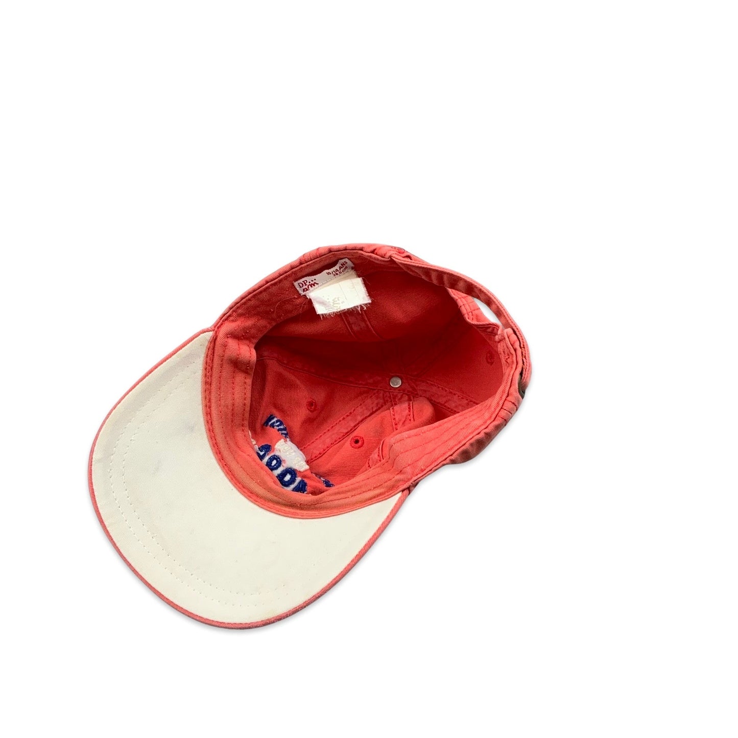Vintage 90s "New Fashion" Salmon Pink Baseball Cap