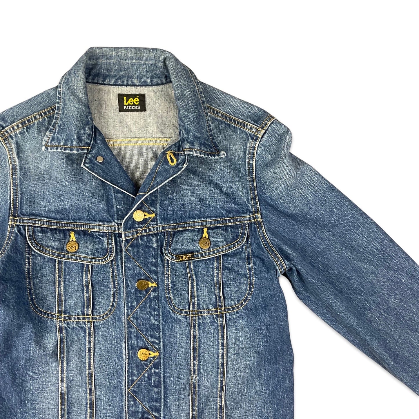 Lee Riders Blue Denim Jacket XS S