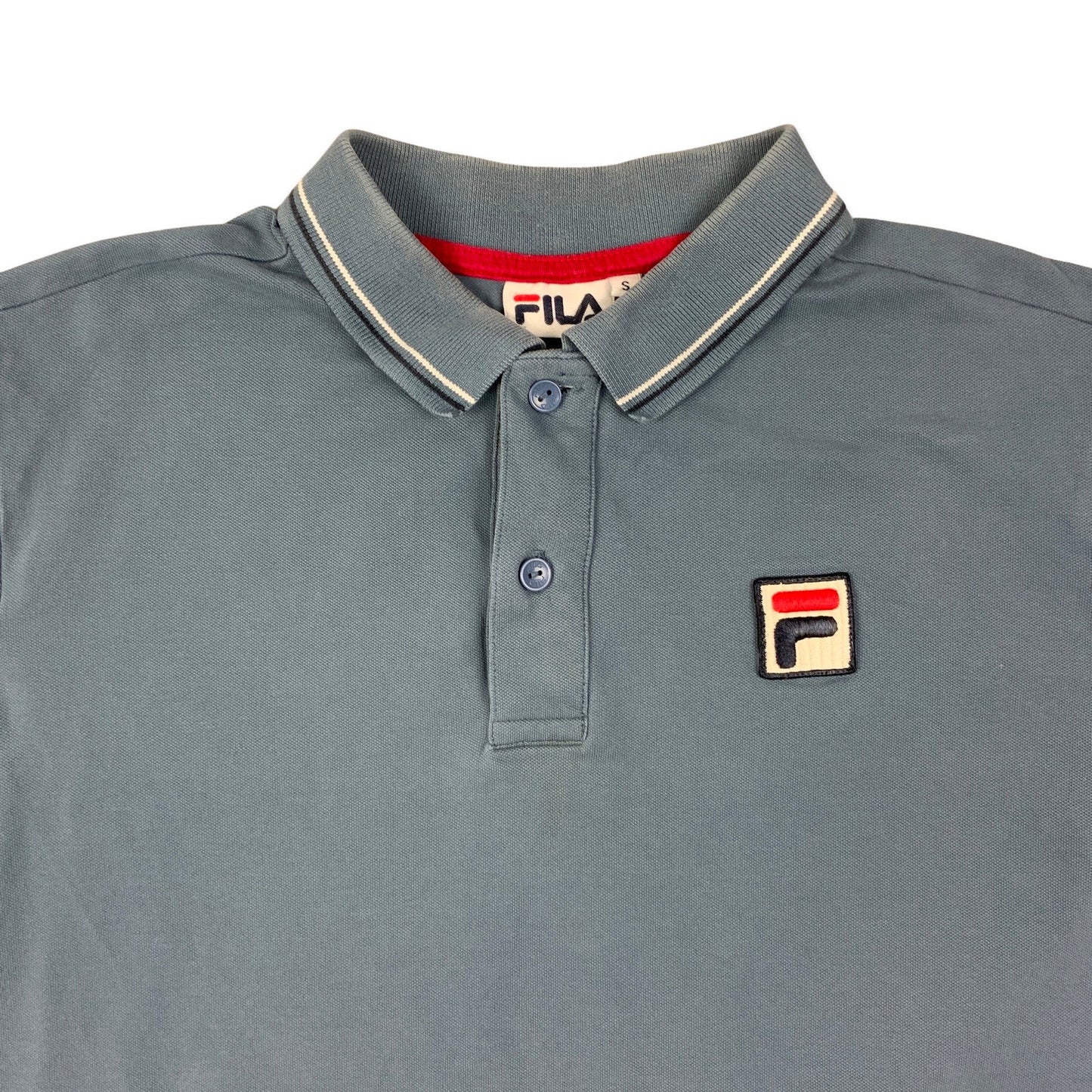 Vintage Blue Fila Rugby Shirt XS S