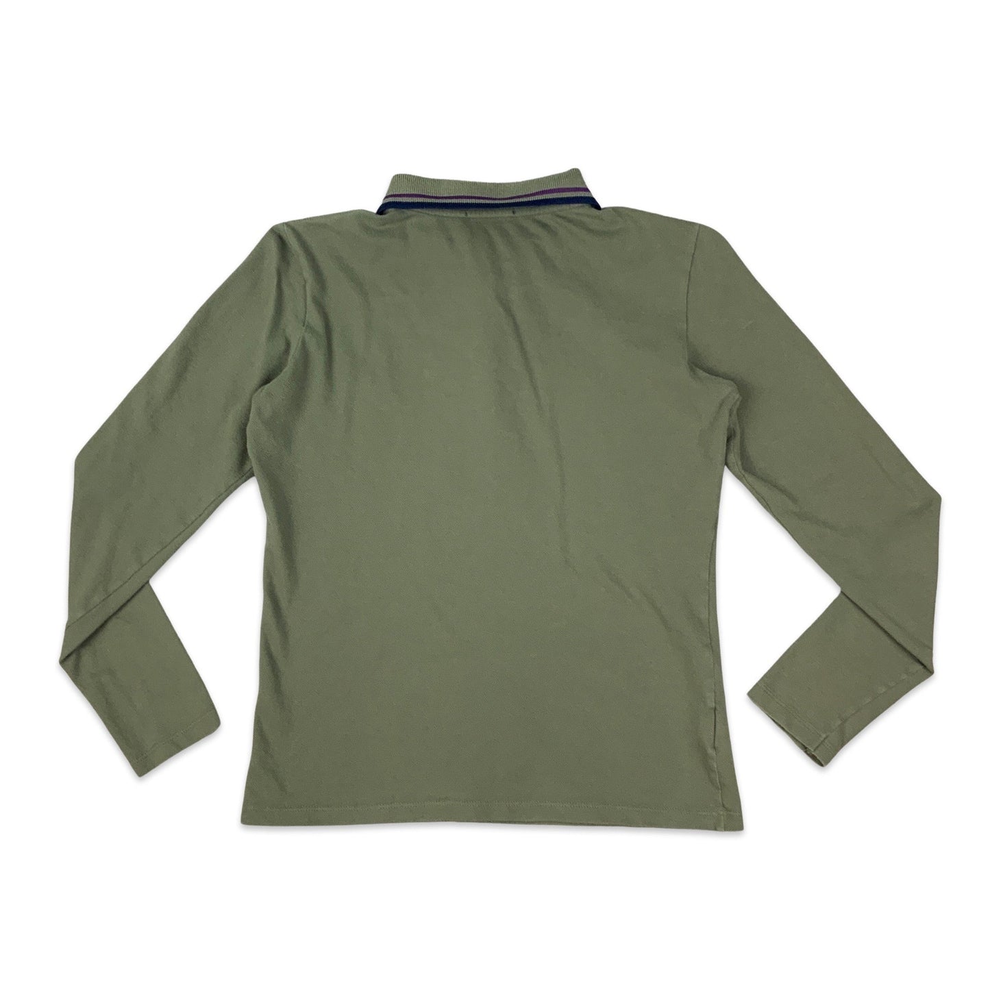 Vintage Fred Perry Green Rugby Shirt XS