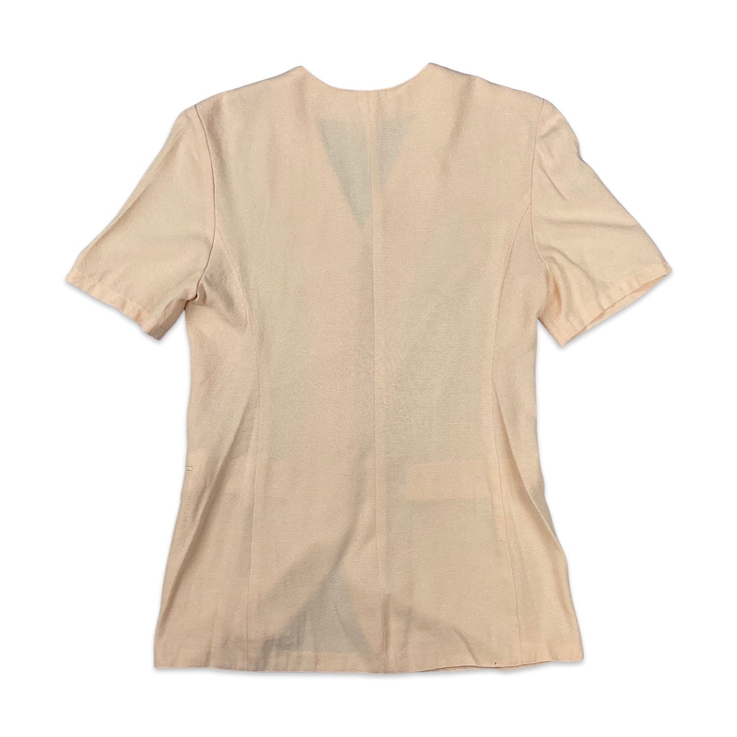 80s Vintage Pink Blouse 12