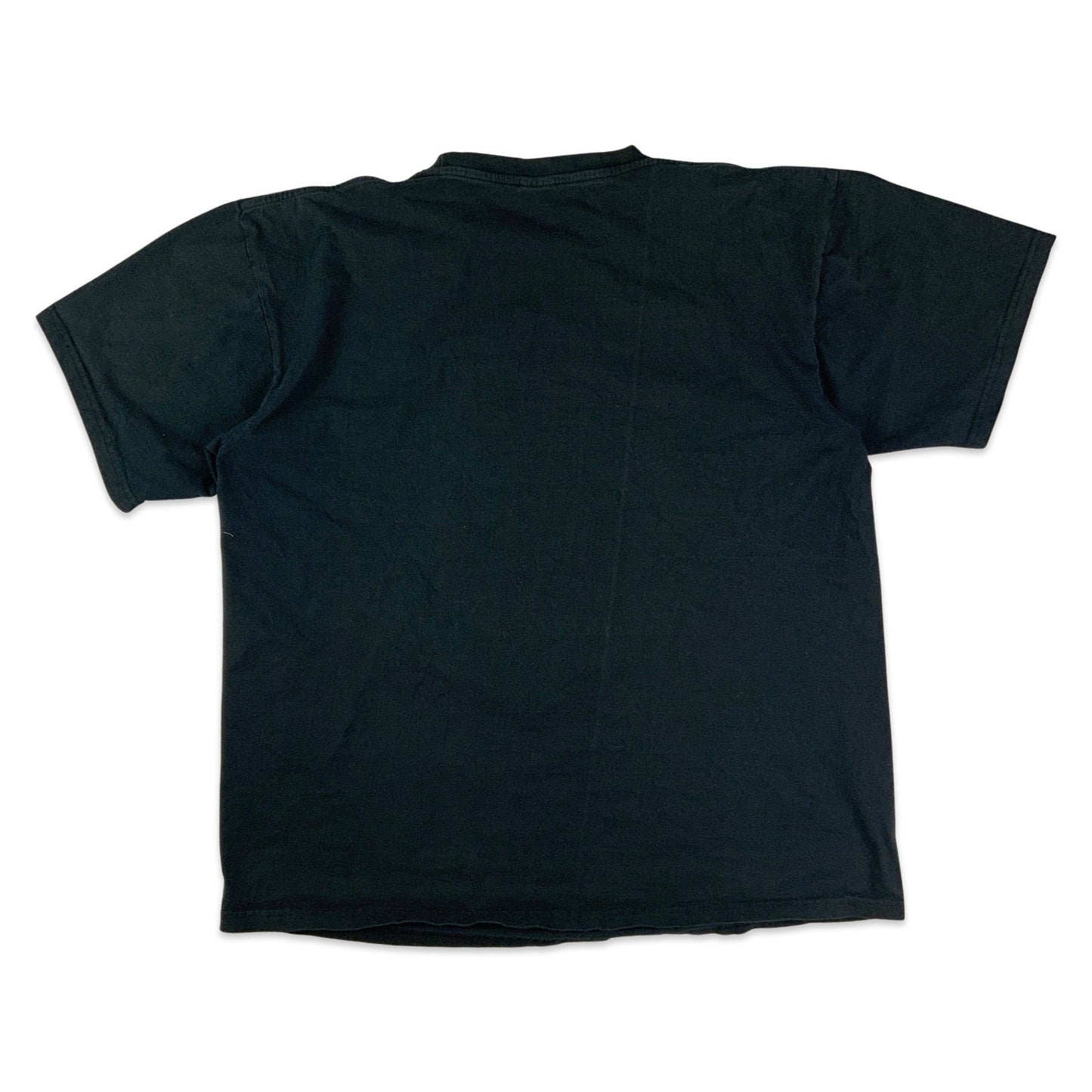 Black Biker Graphic Tee M L
