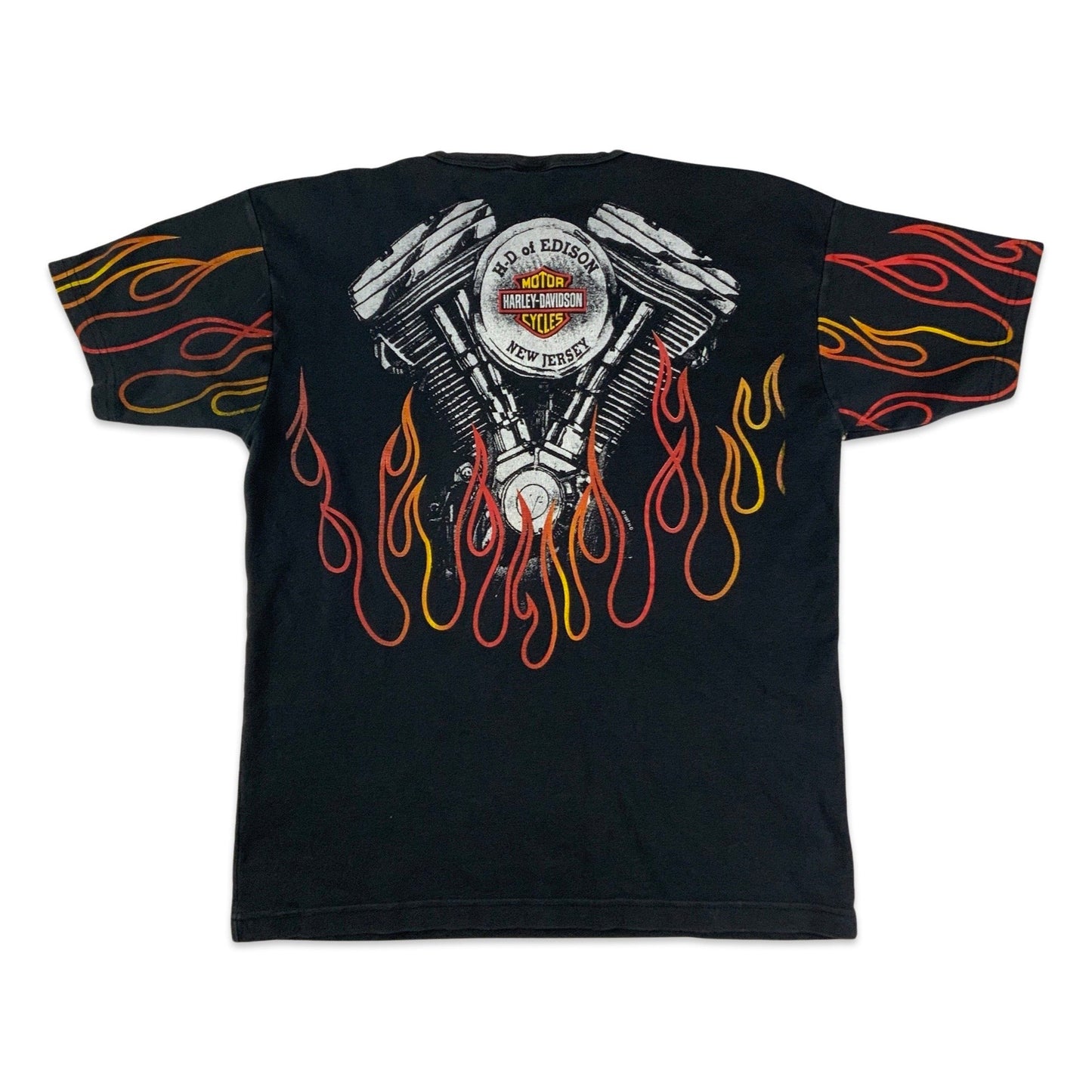 Harley Davidson Black Graphic Tee M L
