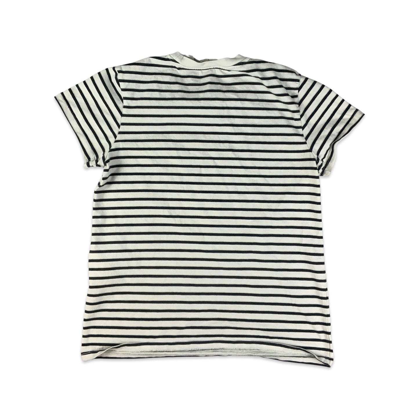 Levi's Black & White Striped Tee 6 8